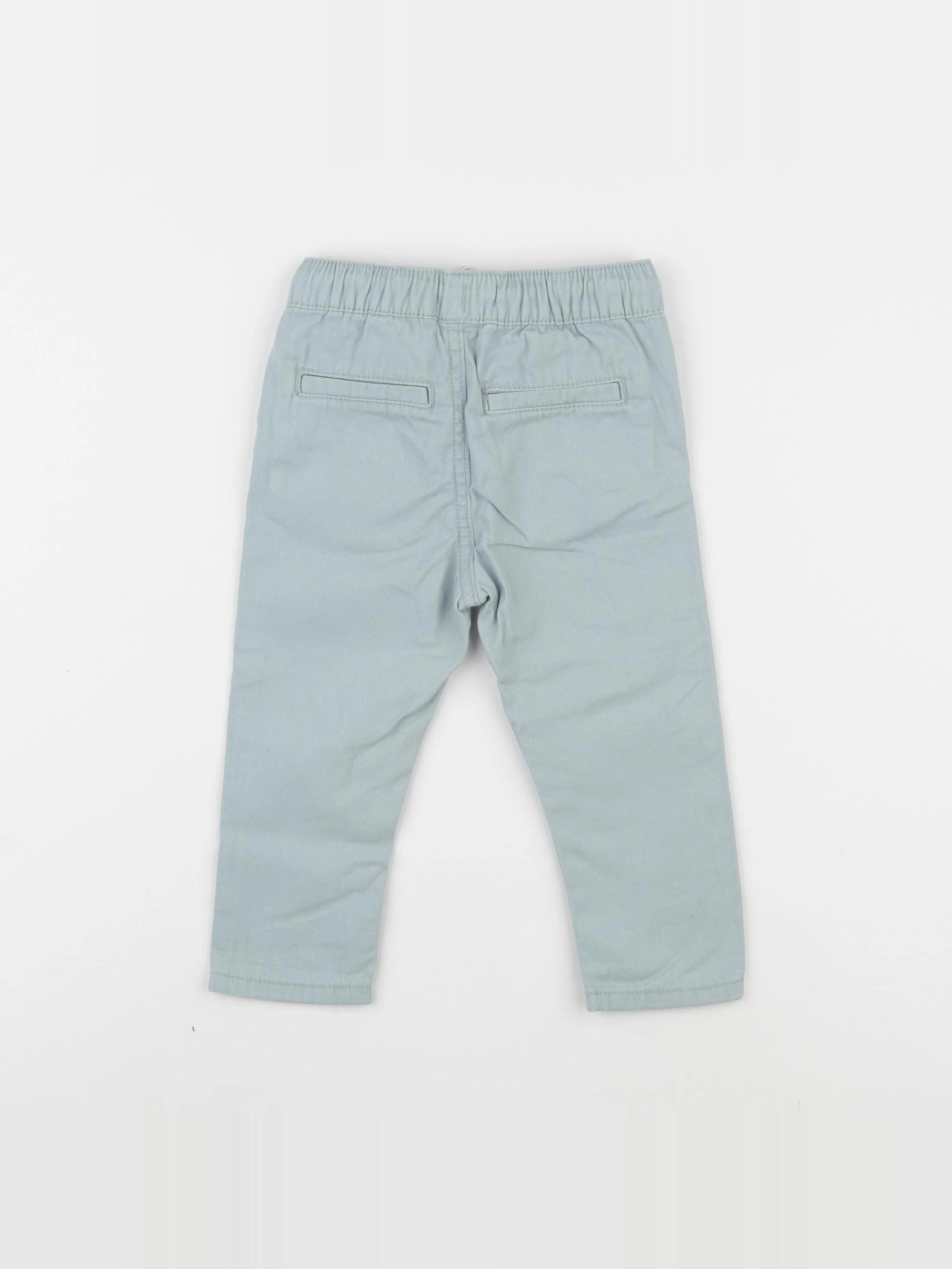 Vertbaudet - pantalon bleu - 9 mois