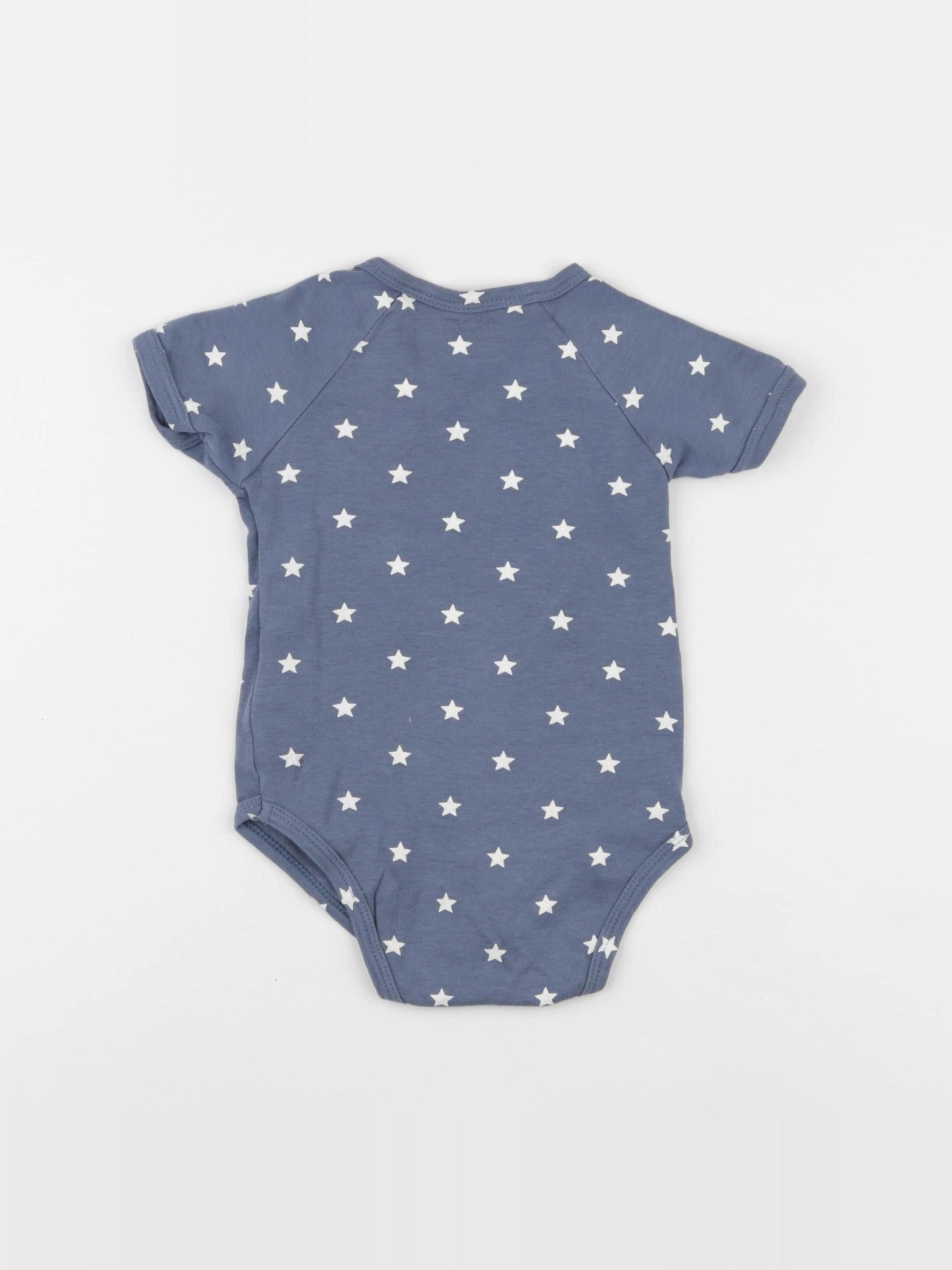 Vertbaudet - body bleu - 12 mois