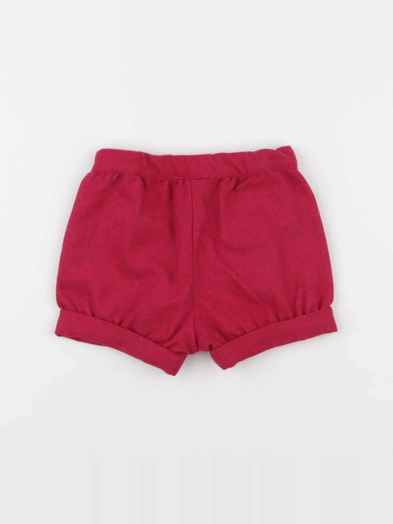 Jacadi - short rose - 6 mois