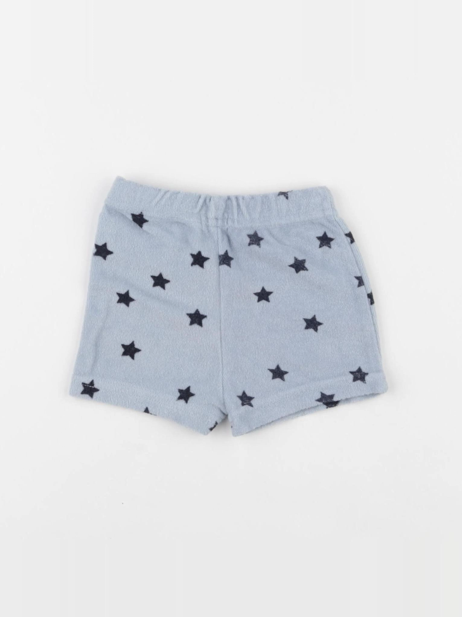 Vertbaudet - short noir, bleu - 12 mois