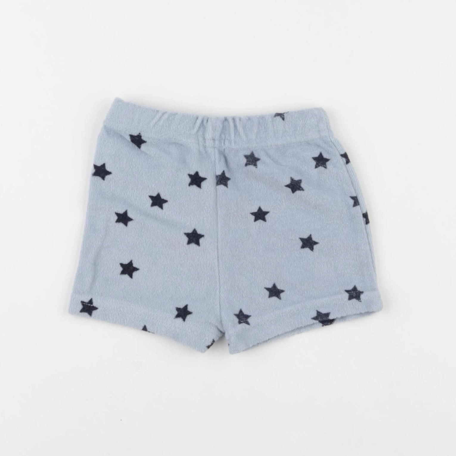Vertbaudet - short noir, bleu - 12 mois