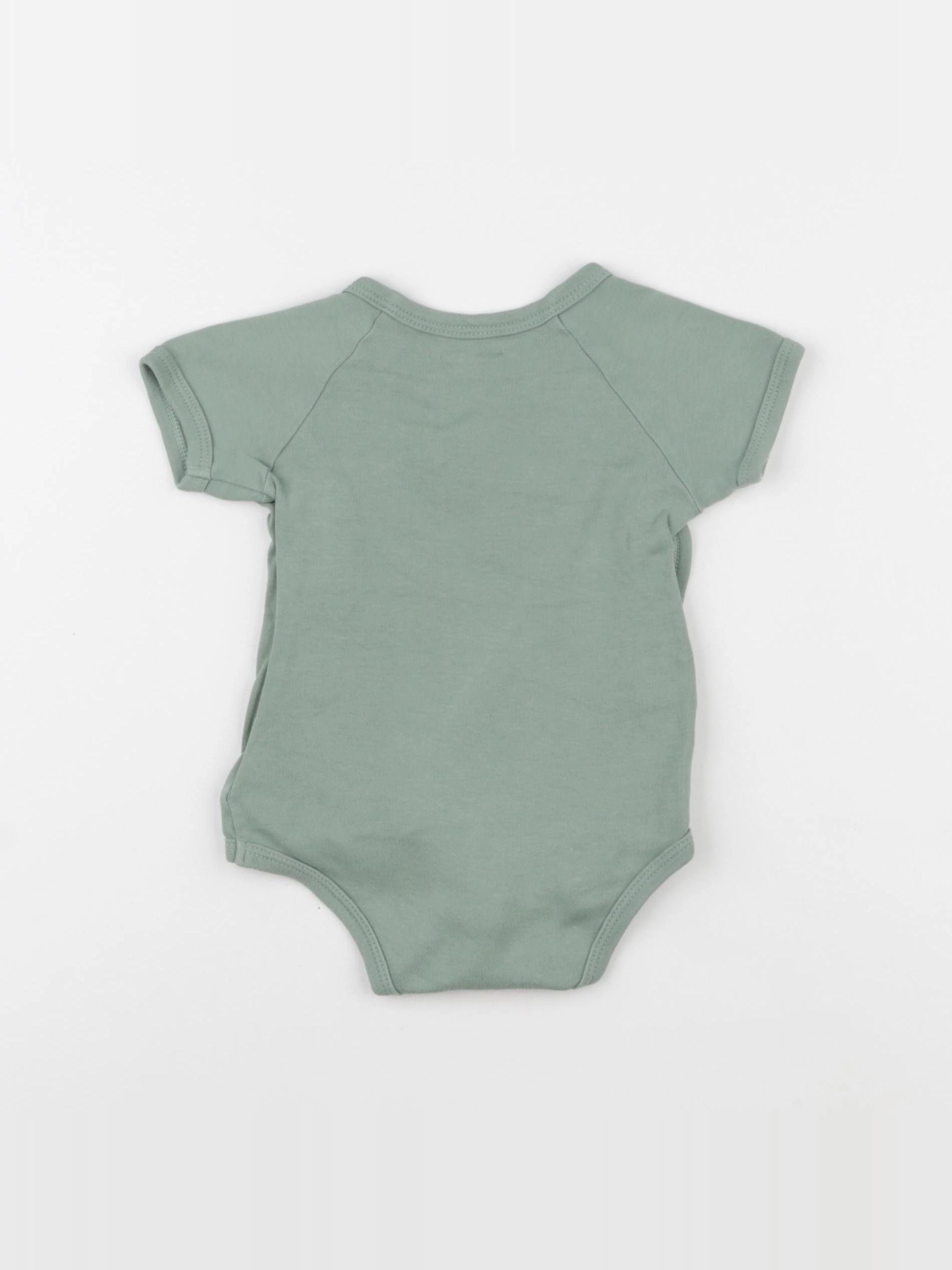 Vertbaudet - body vert - 12 mois