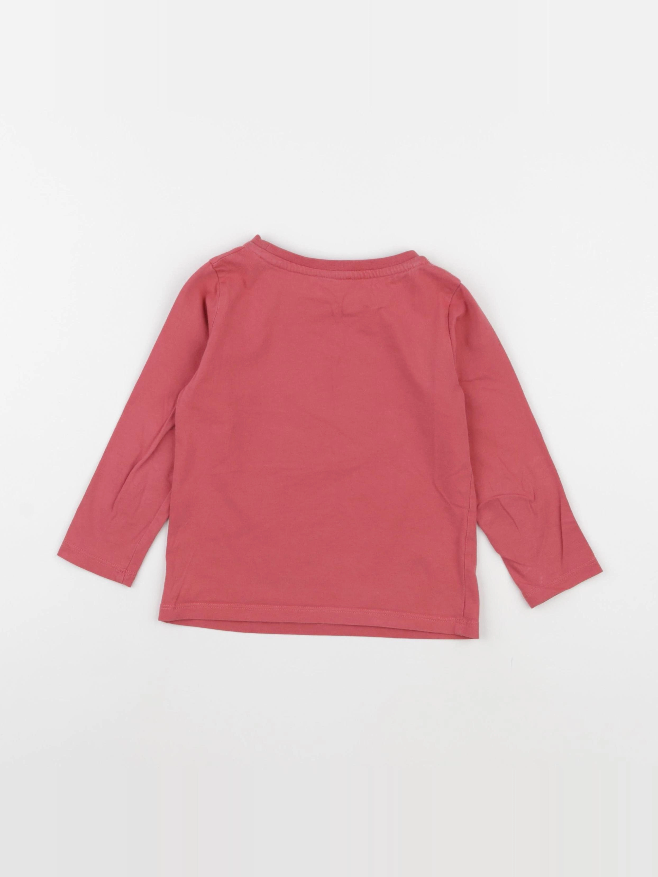 Storytelling - tee-shirt rose - 4 ans