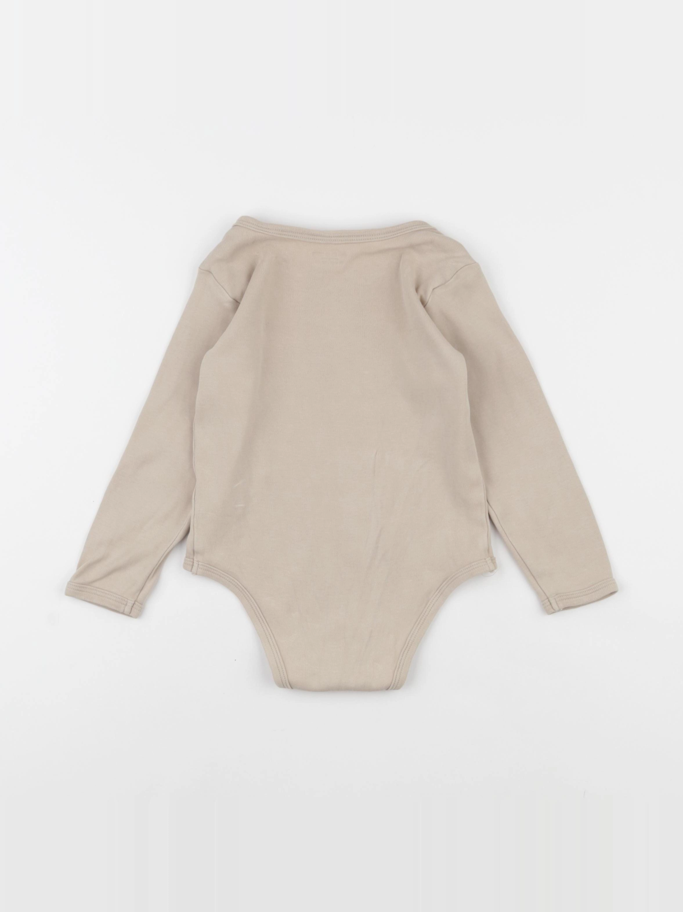 Vertbaudet - body beige - 36 mois