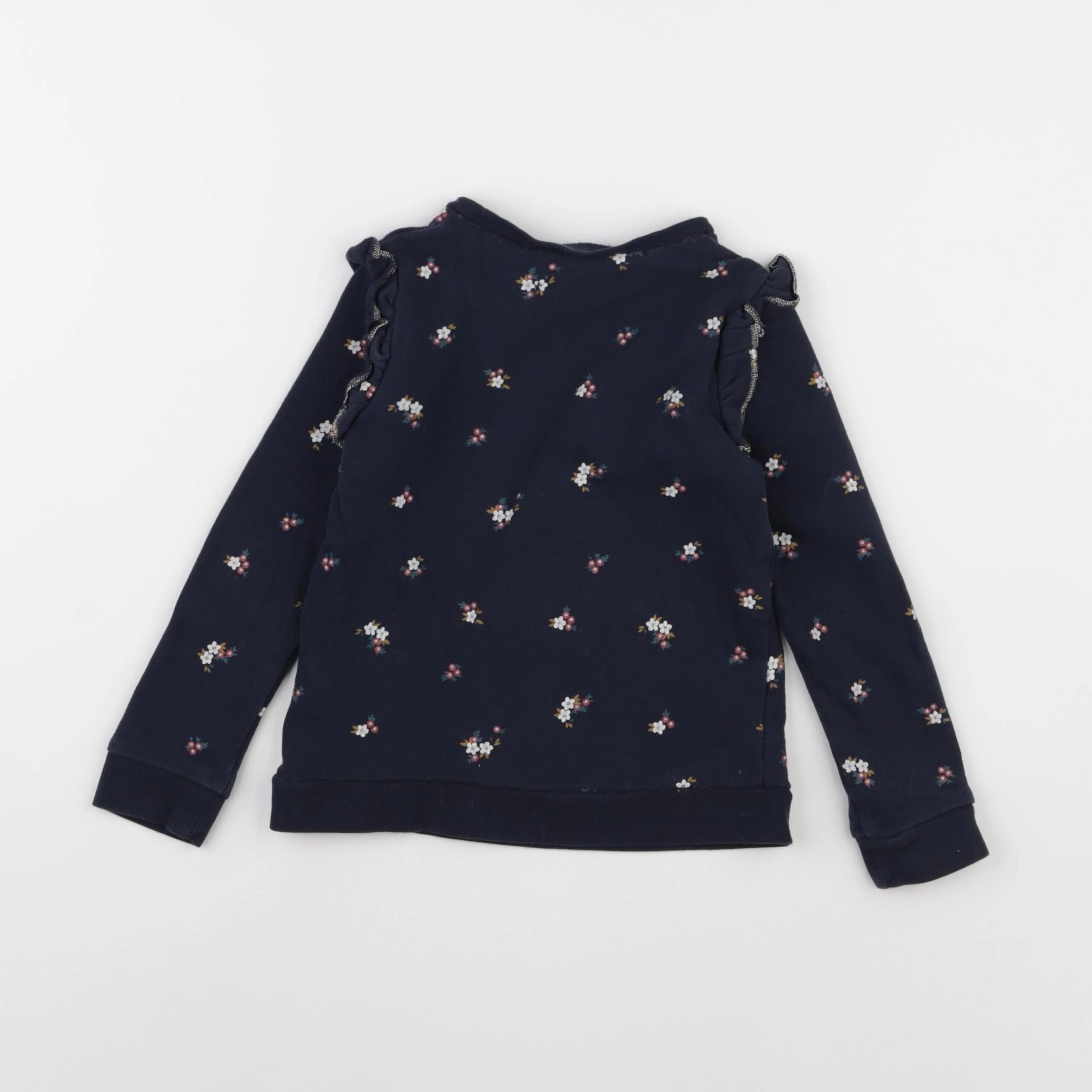Vertbaudet - sweat bleu - 4 ans