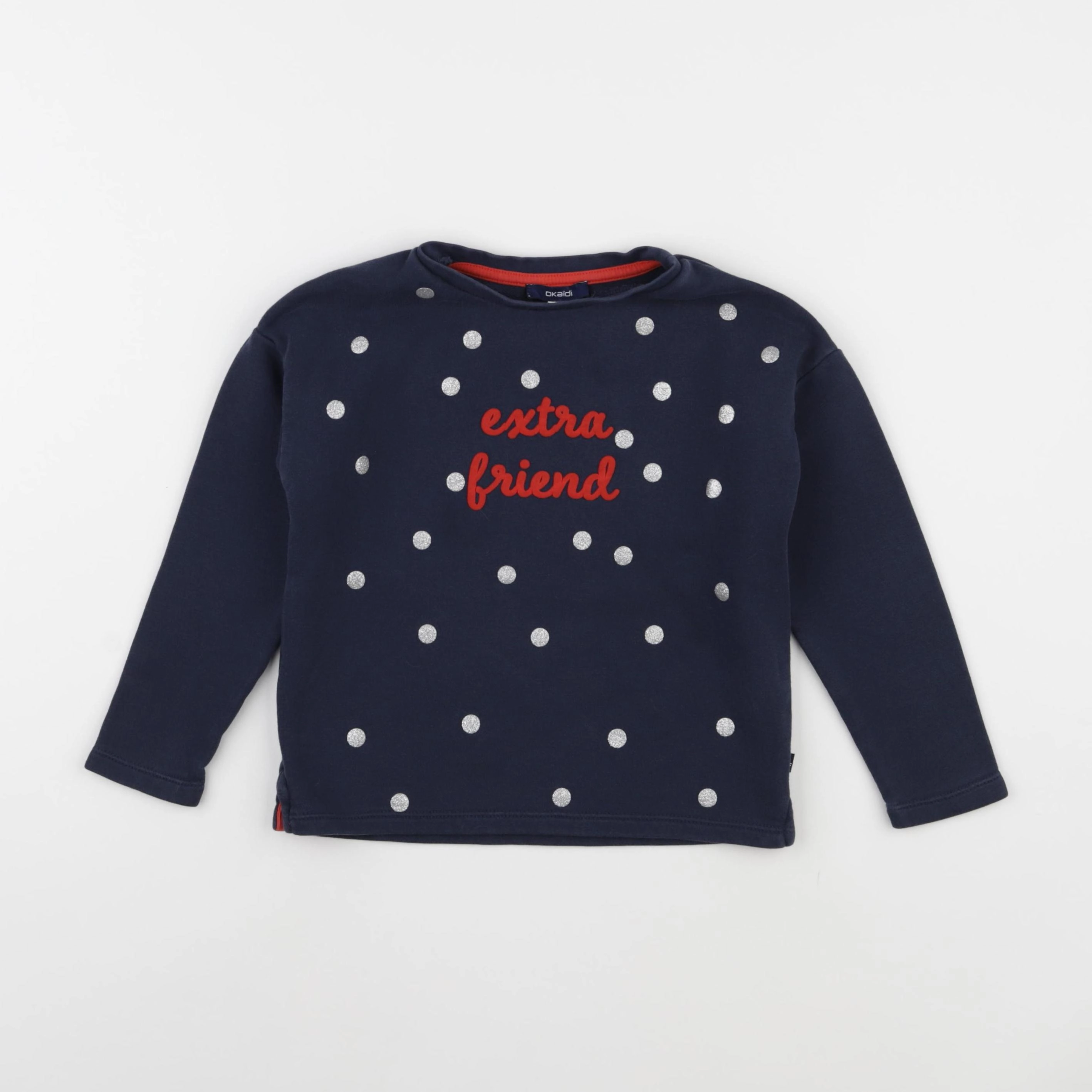 Okaidi - sweat bleu - 4 ans