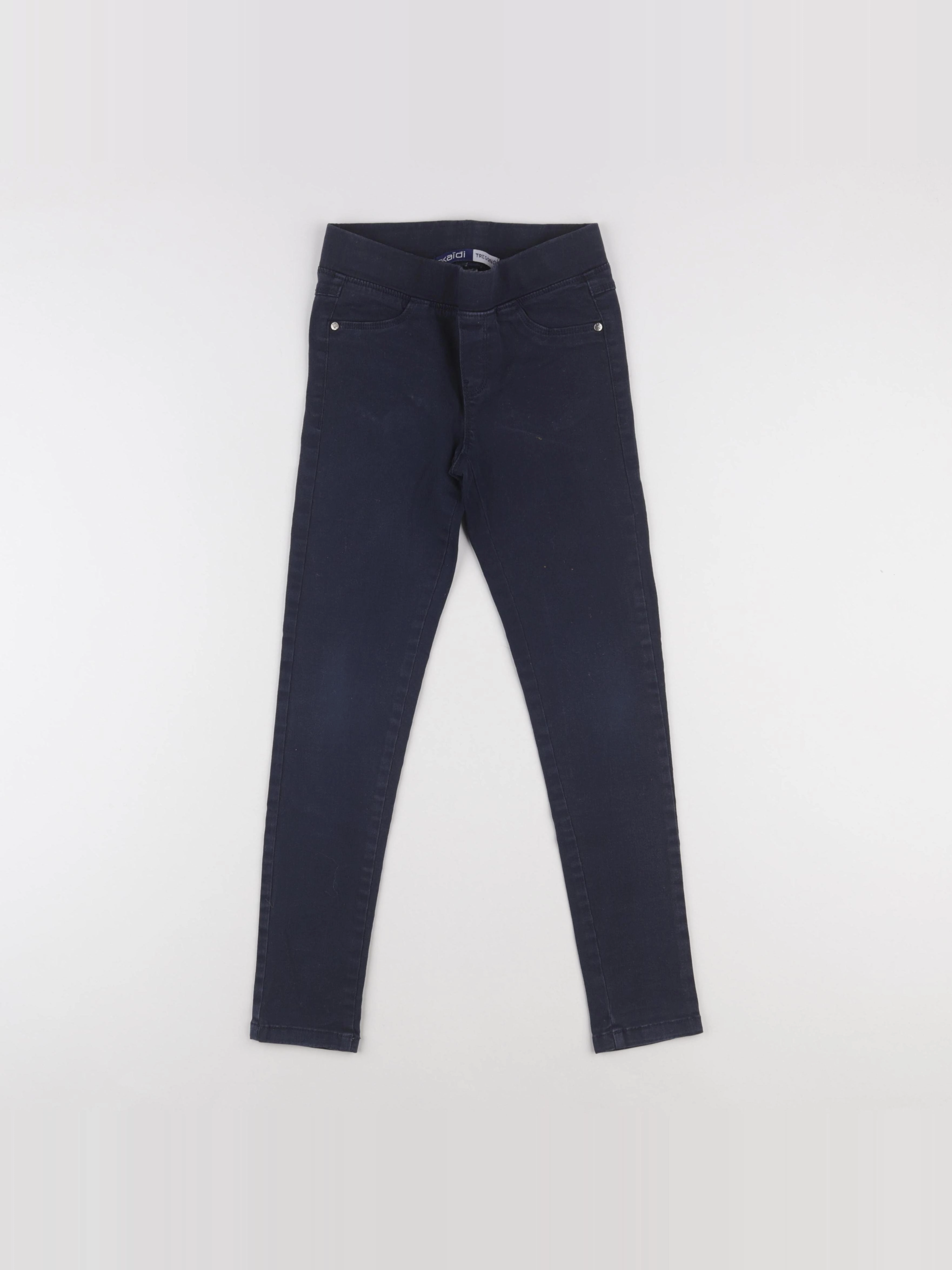 Okaidi - jegging bleu - 8 ans
