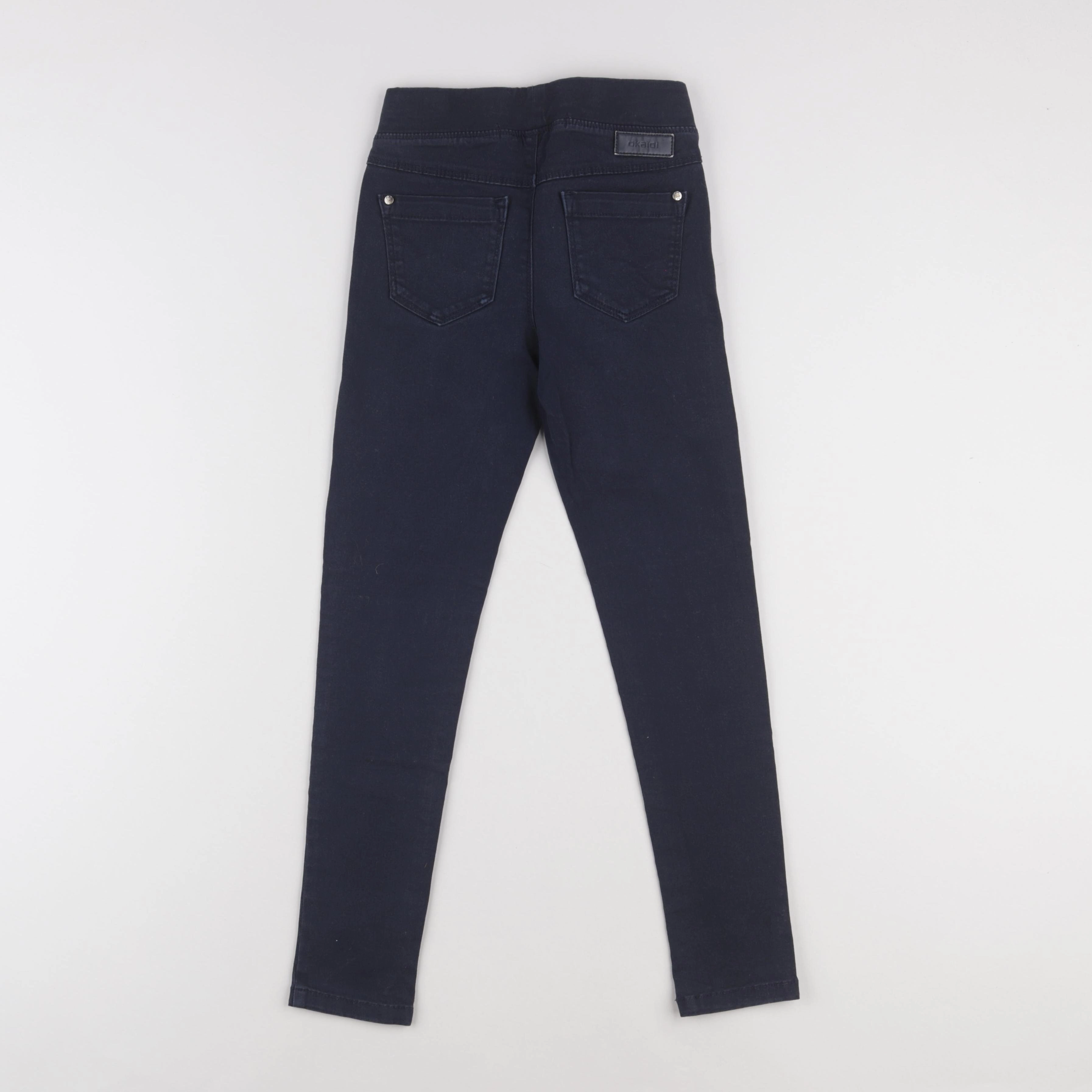 Okaidi - jegging bleu - 8 ans