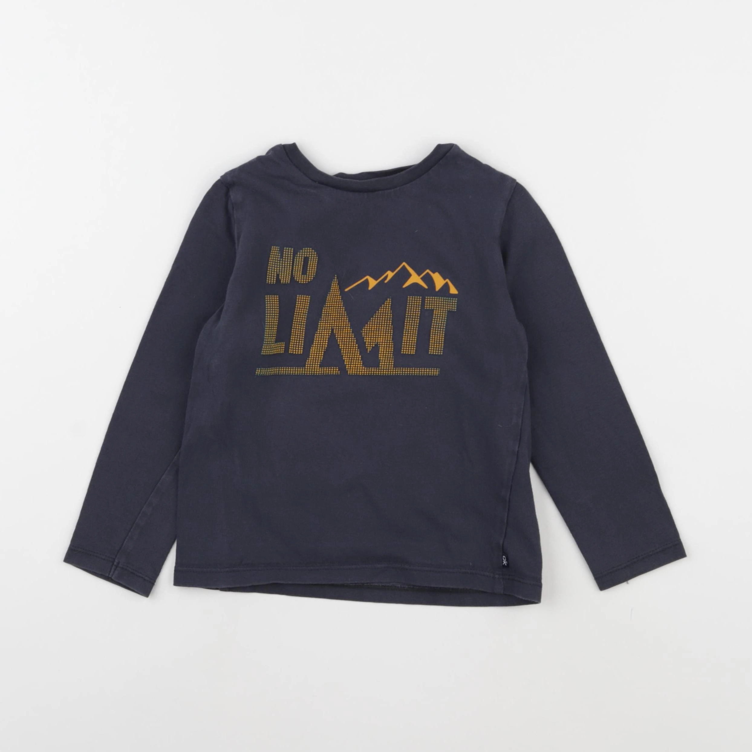 Okaidi - tee-shirt bleu - 4 ans