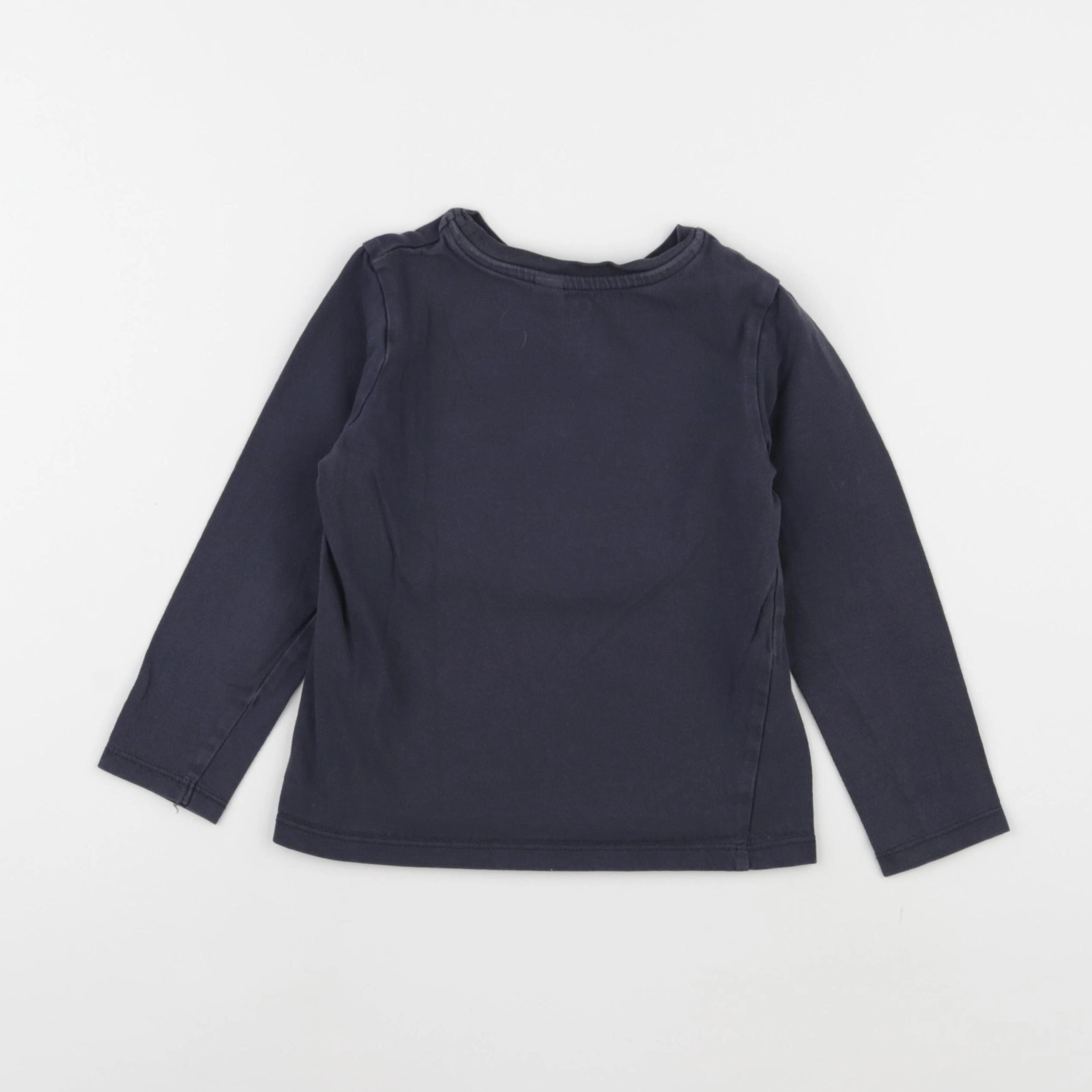 Okaidi - tee-shirt bleu - 4 ans