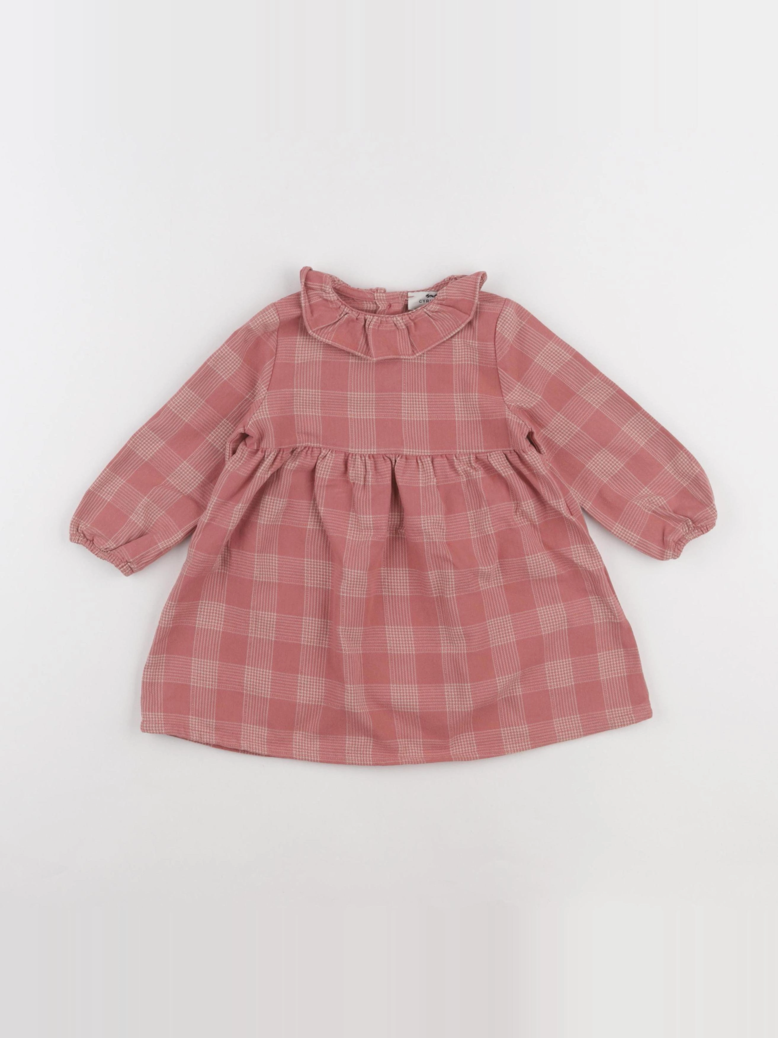 Cyrillus - robe rose - 12 mois