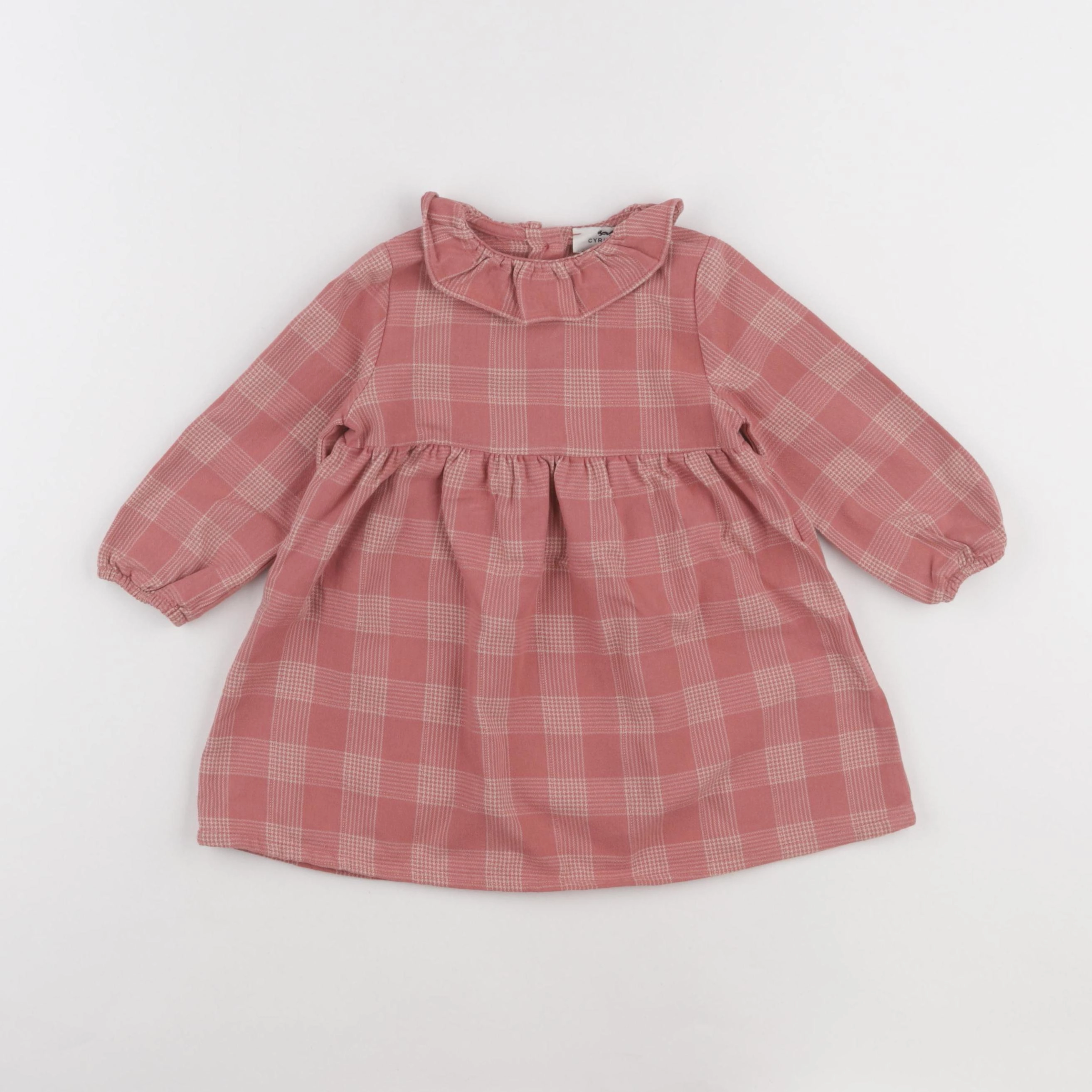 Cyrillus - robe rose - 12 mois