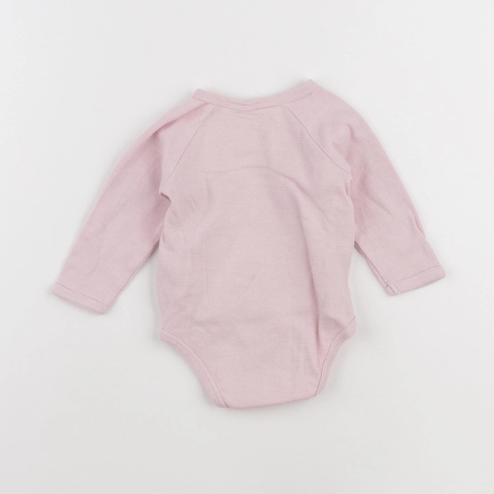 Vertbaudet - body rose - 12 mois