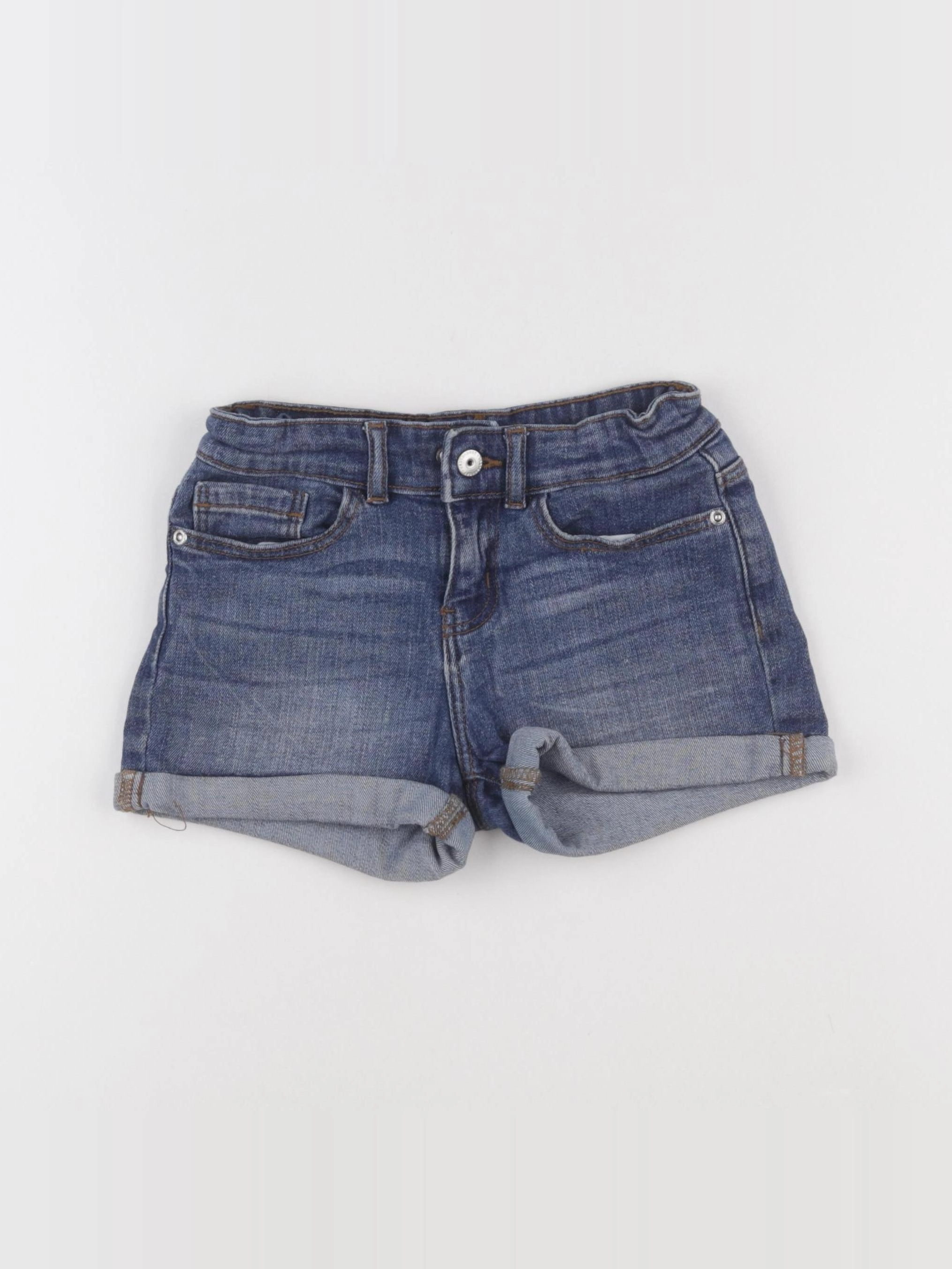 Vertbaudet - short bleu - 8 ans