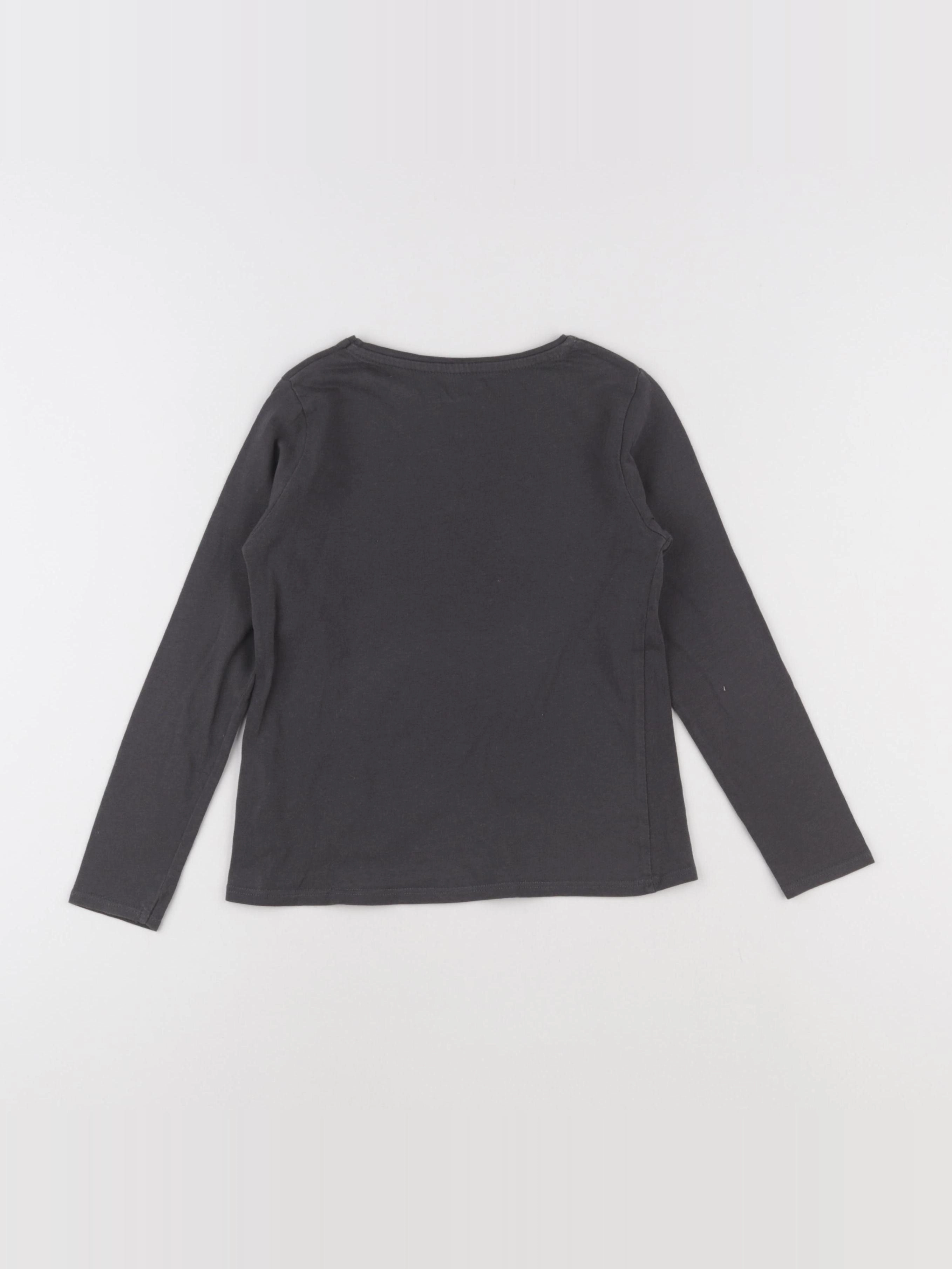 Vertbaudet - tee-shirt gris - 6 ans