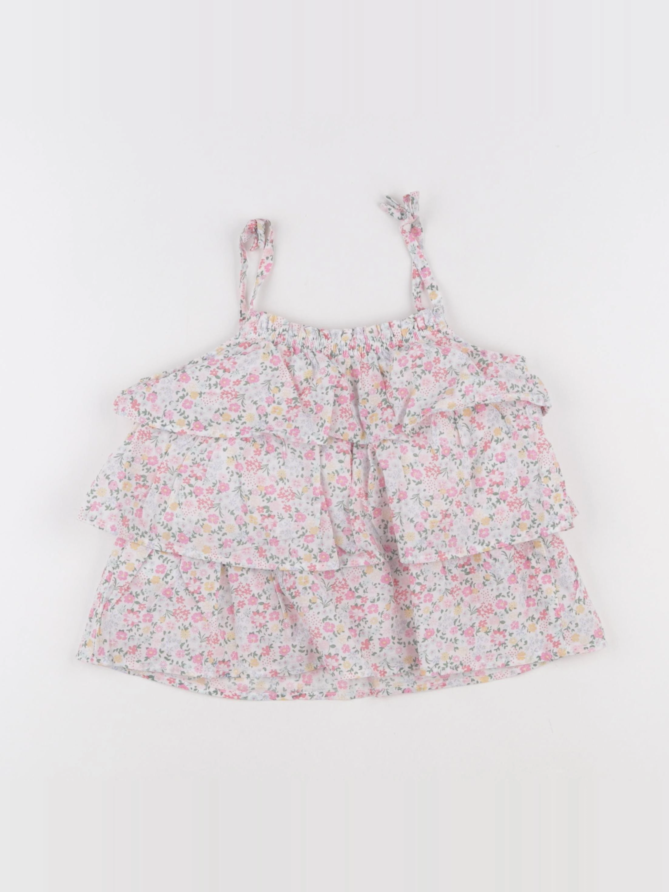 Vertbaudet - blouse rose - 7 ans