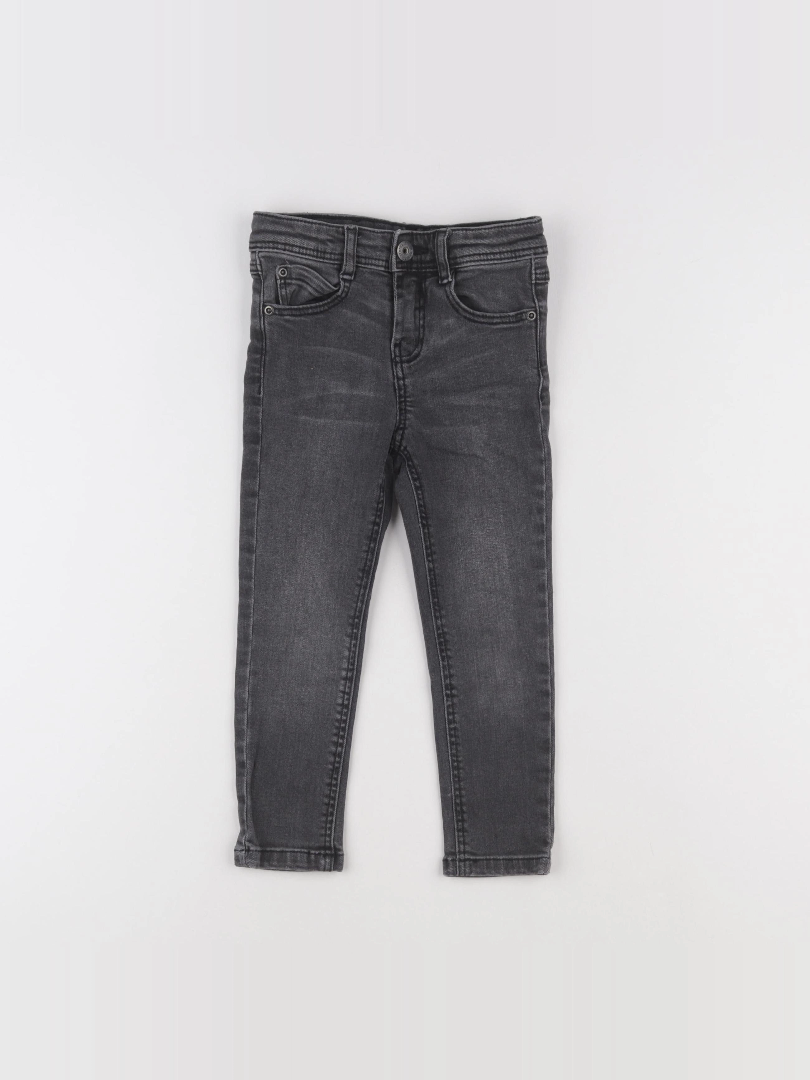 Vertbaudet - jean gris - 3 ans