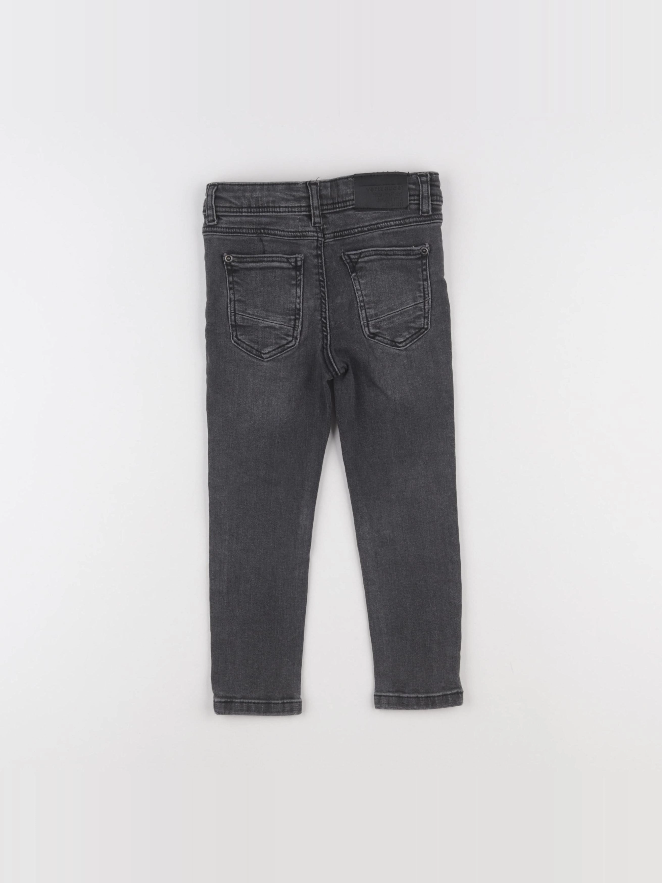 Vertbaudet - jean gris - 3 ans