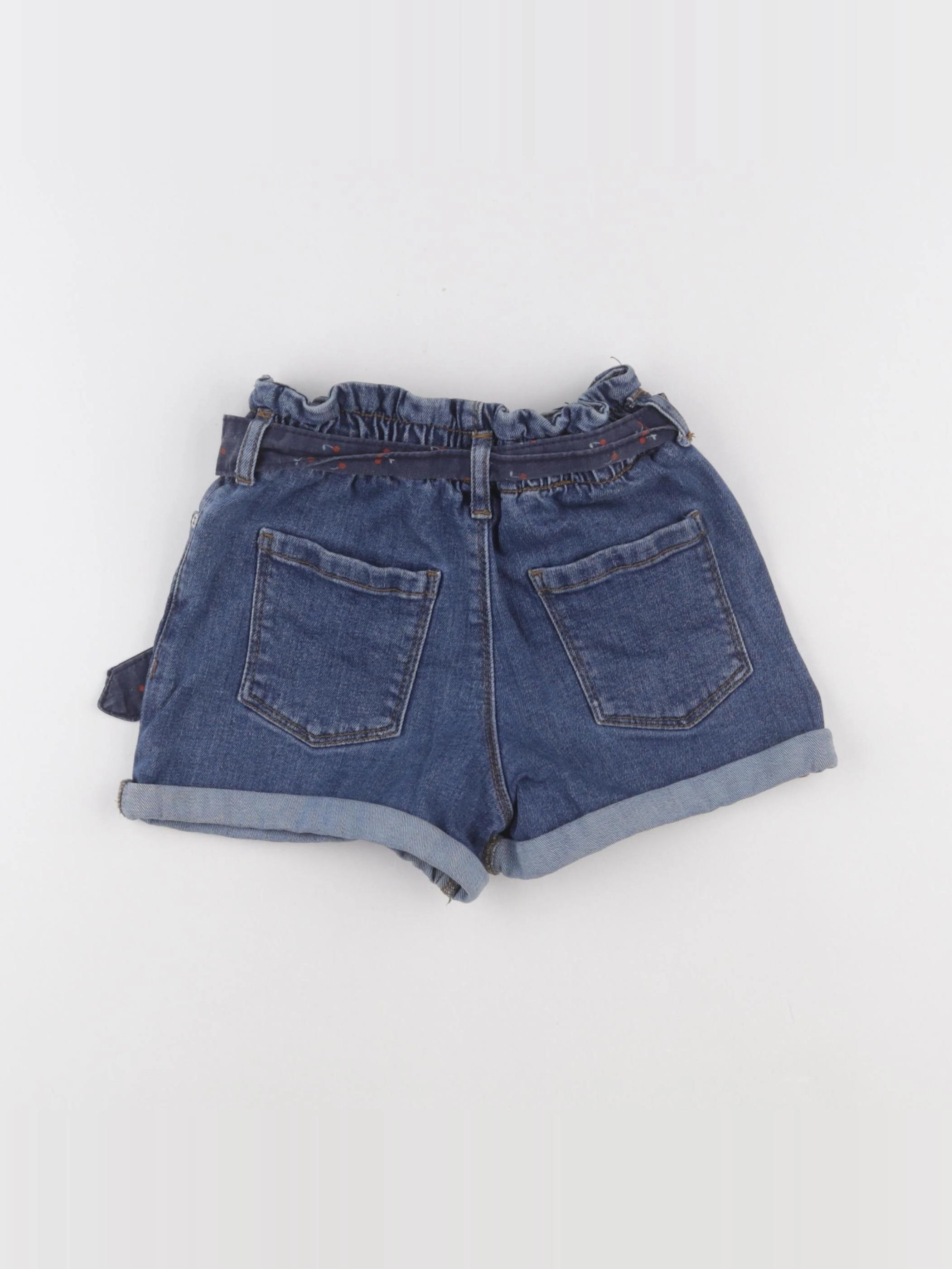 Vertbaudet - short bleu - 7 ans