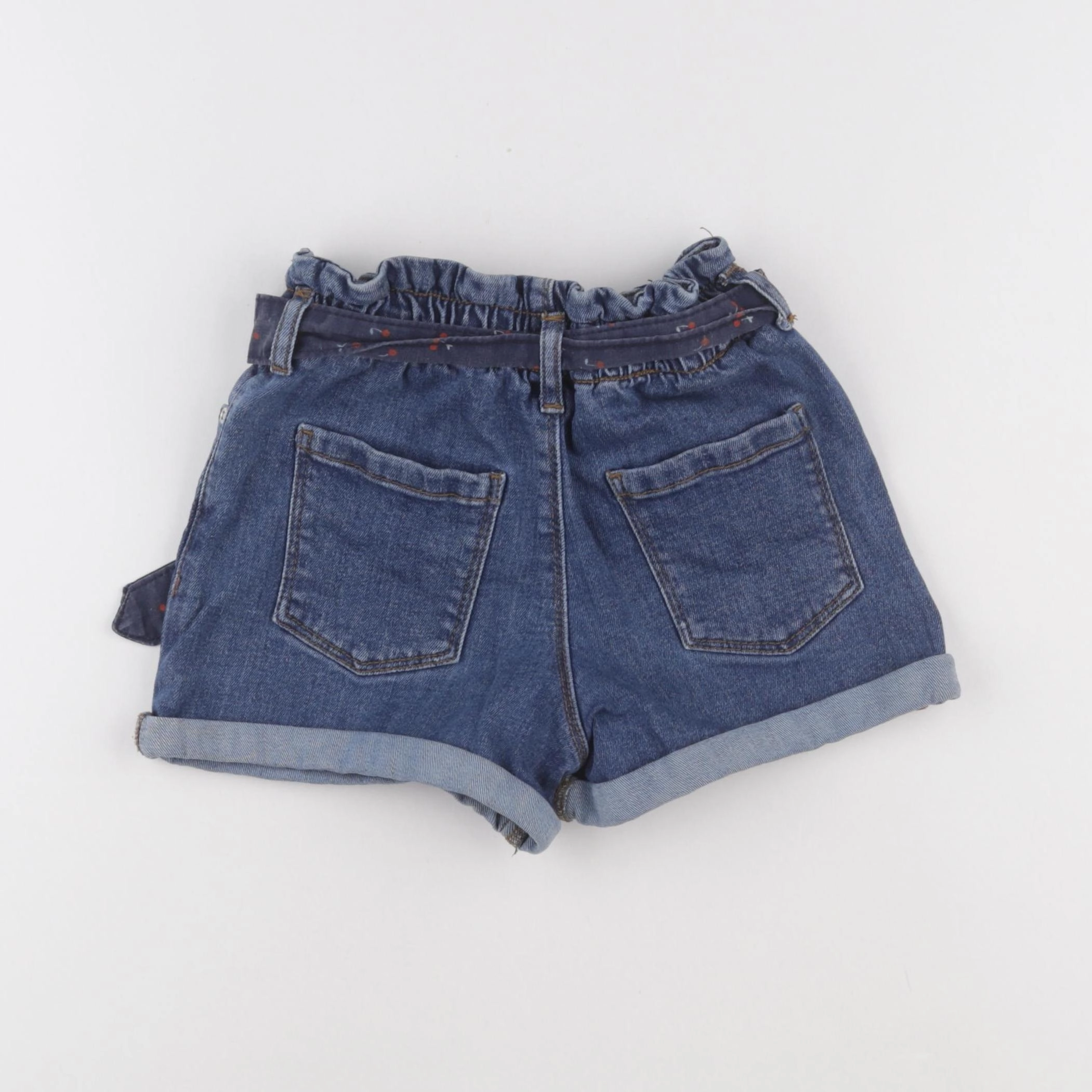 Vertbaudet - short bleu - 7 ans