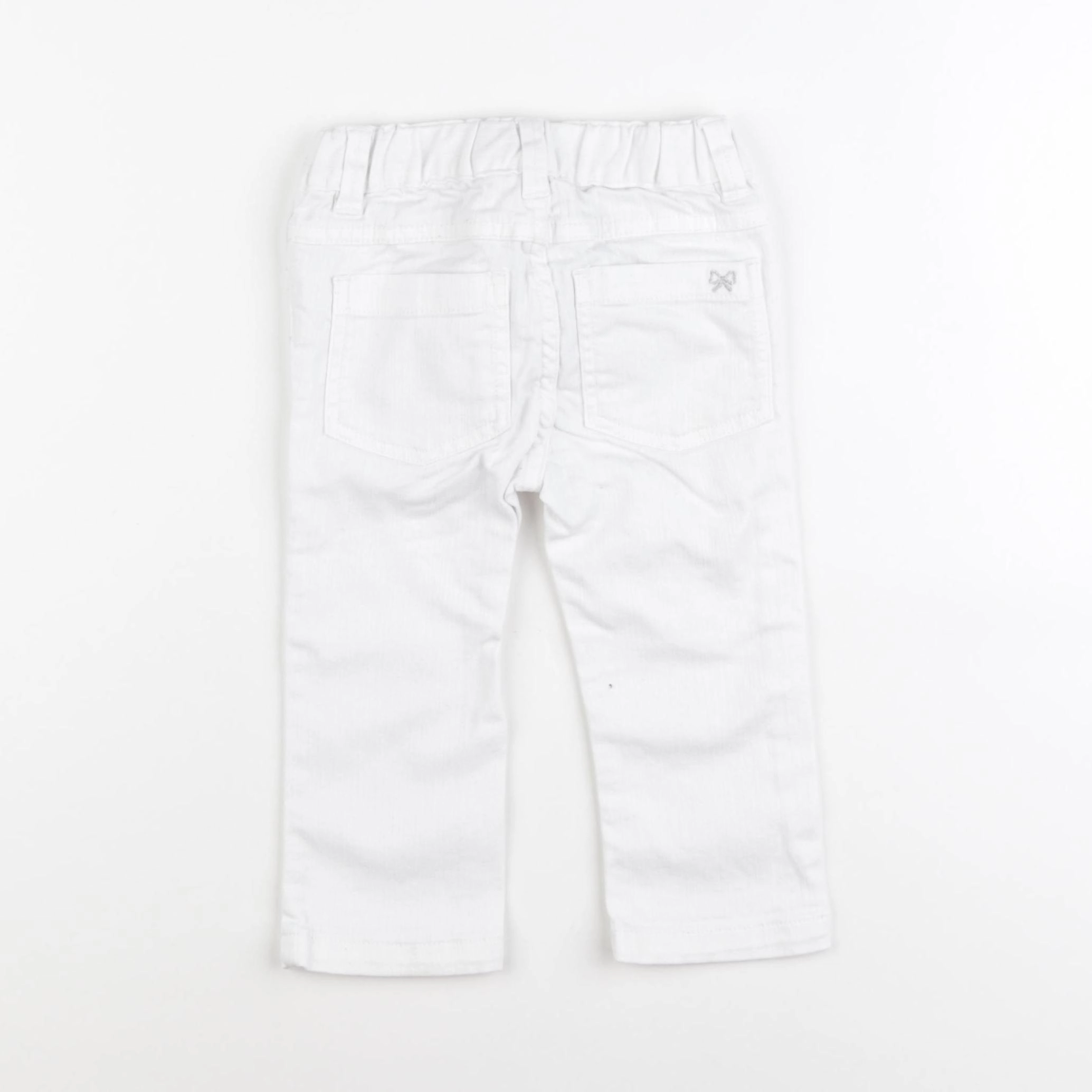 Jacadi - jean blanc - 18 mois