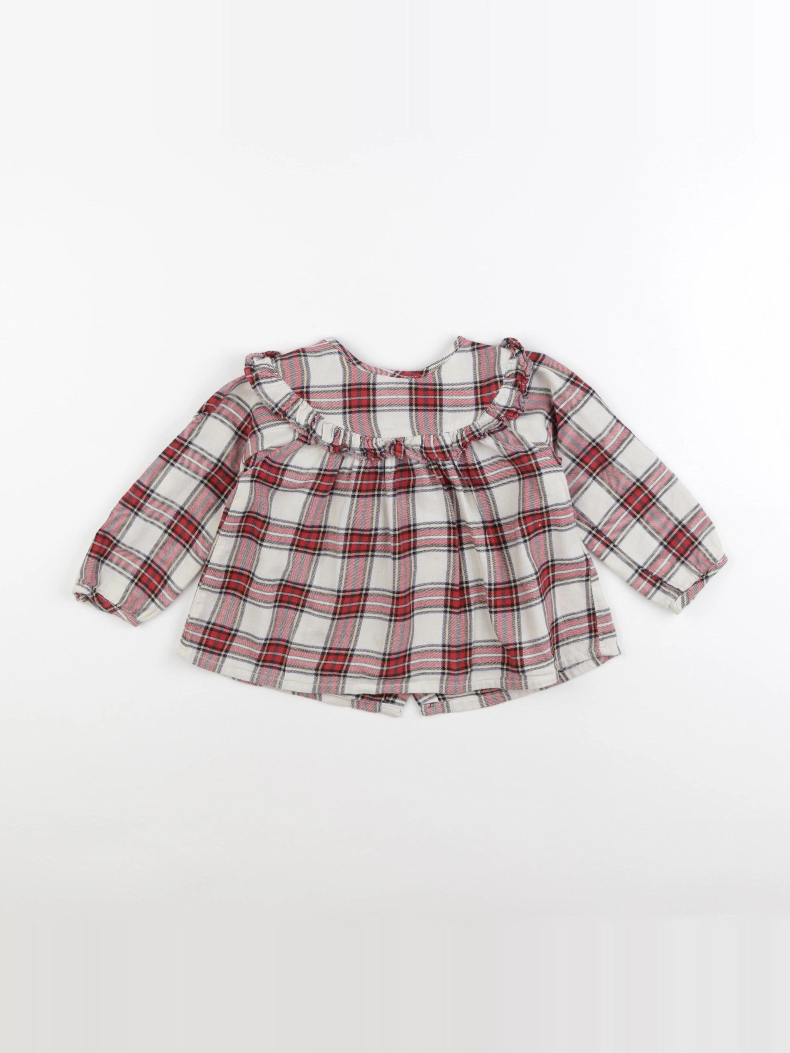 Vertbaudet - blouse multicolore - 24 mois