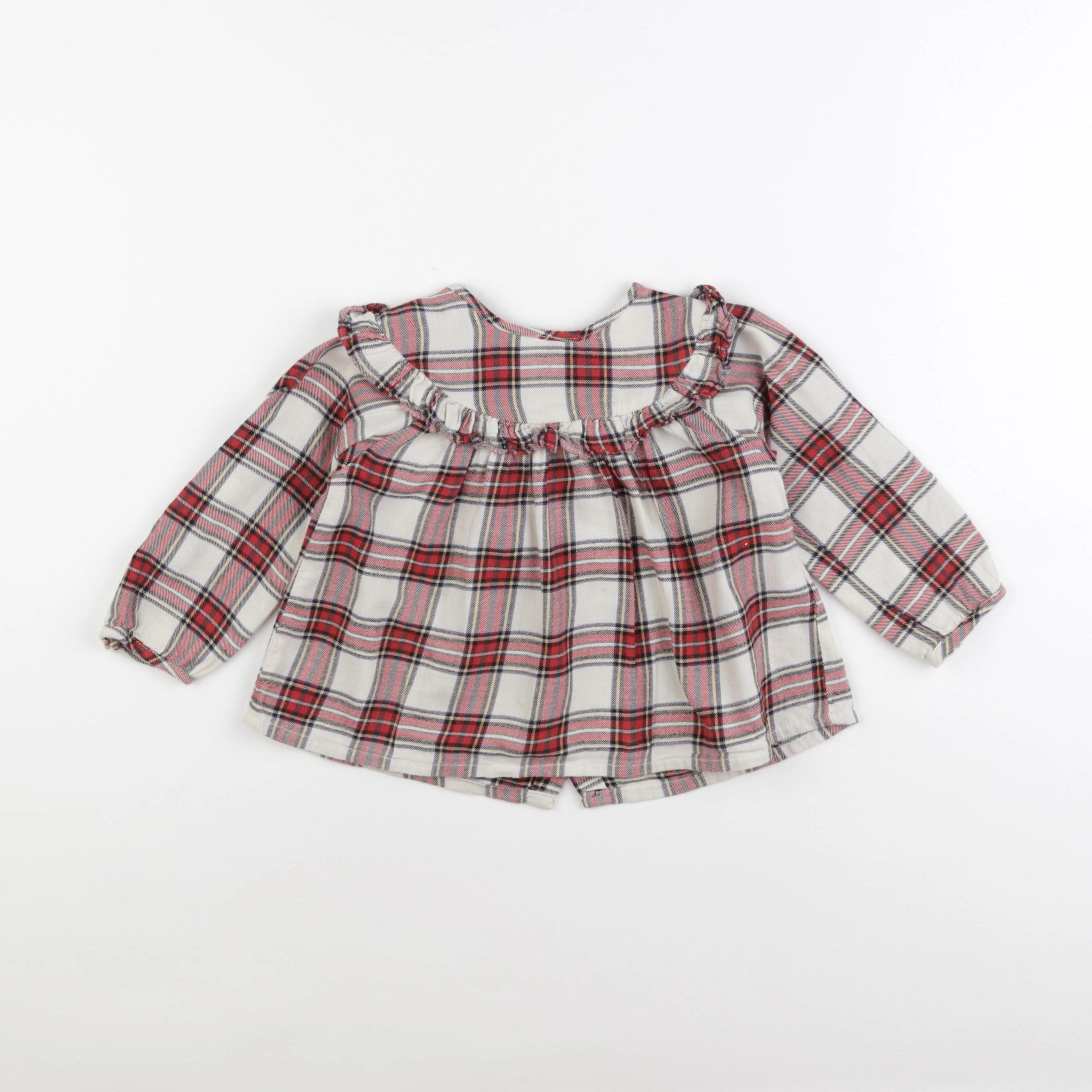 Vertbaudet - blouse multicolore - 24 mois