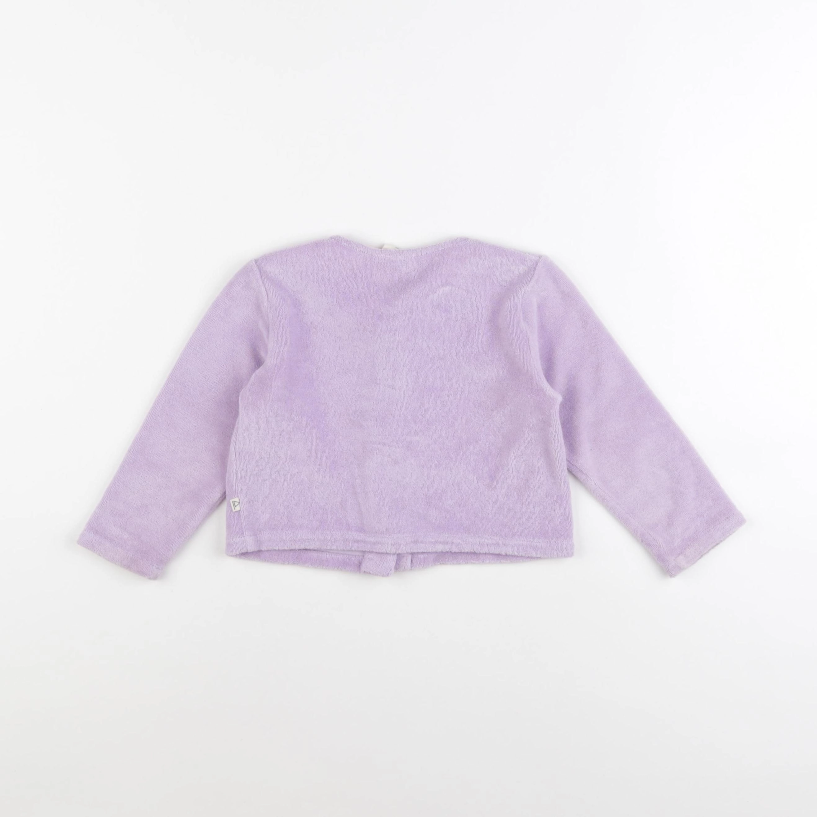 Arsène et les pipelettes - sweat violet - 24 mois
