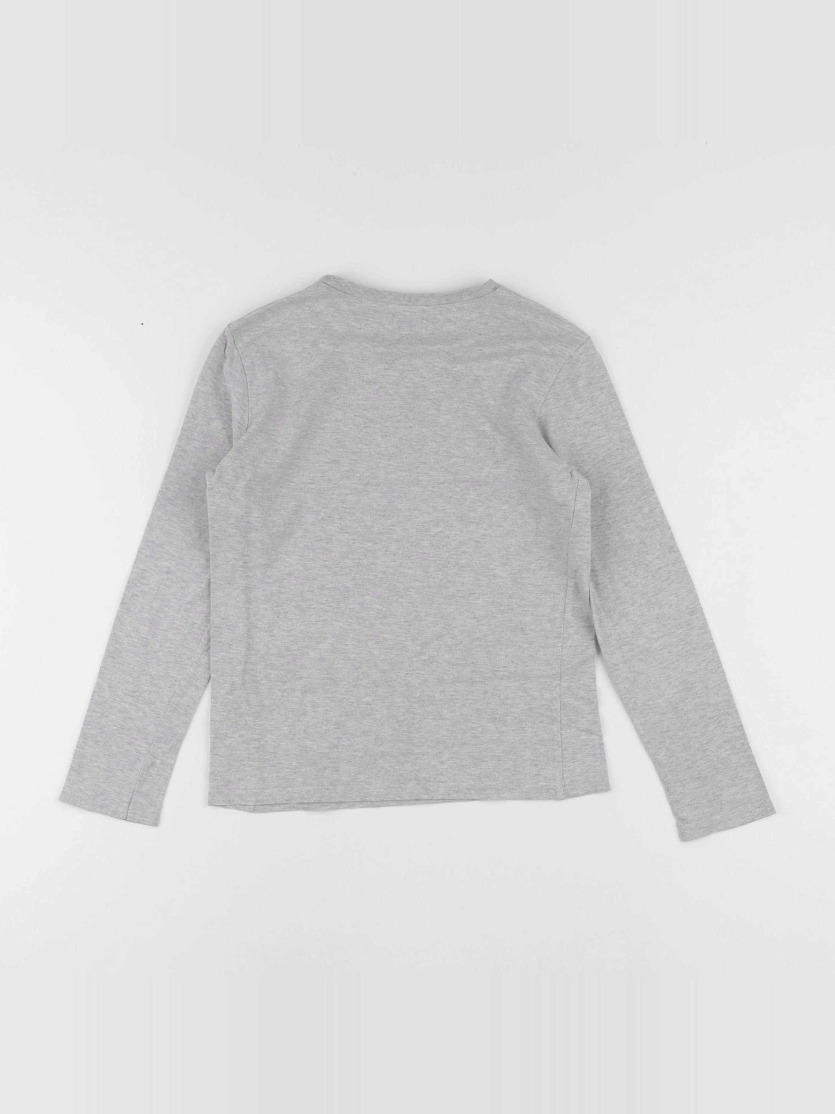 IKKS - tee-shirt gris - 8 ans