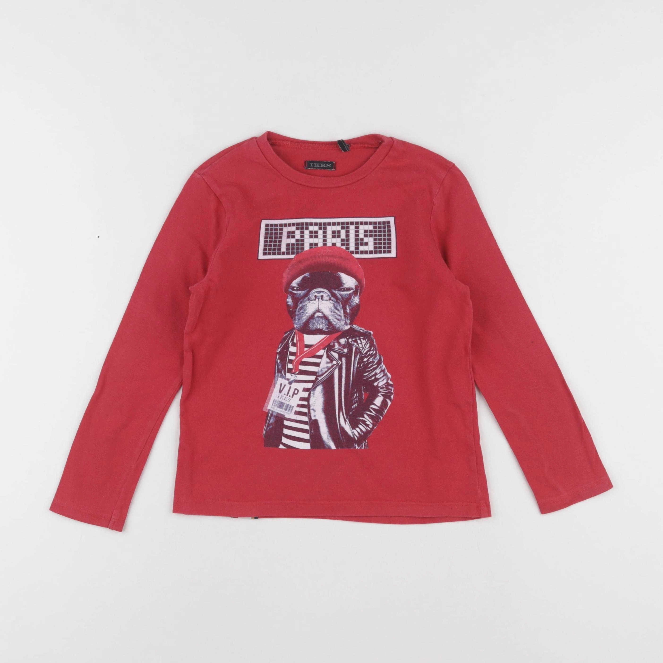 IKKS - tee-shirt rouge - 5 ans