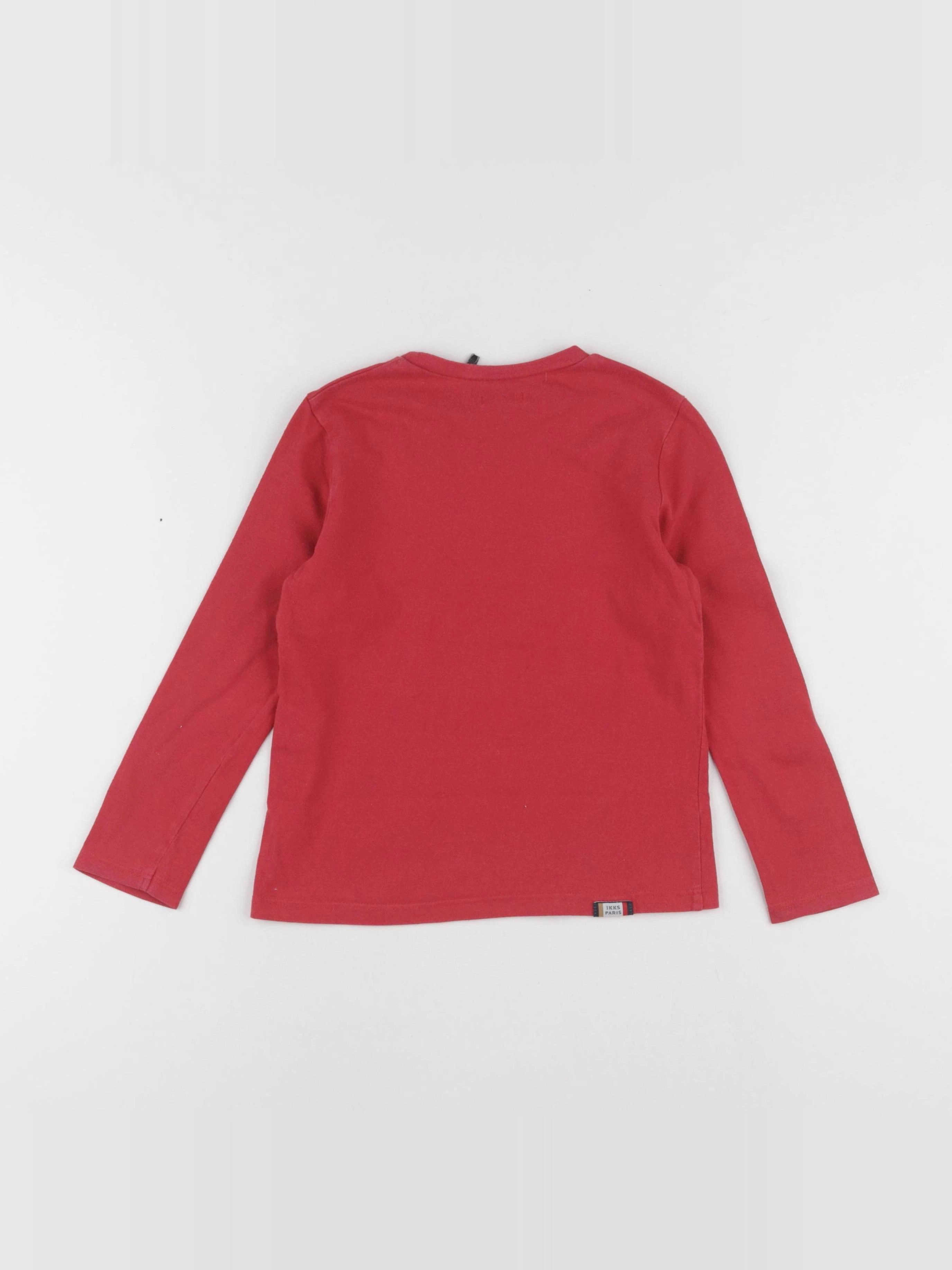 IKKS - tee-shirt rouge - 5 ans