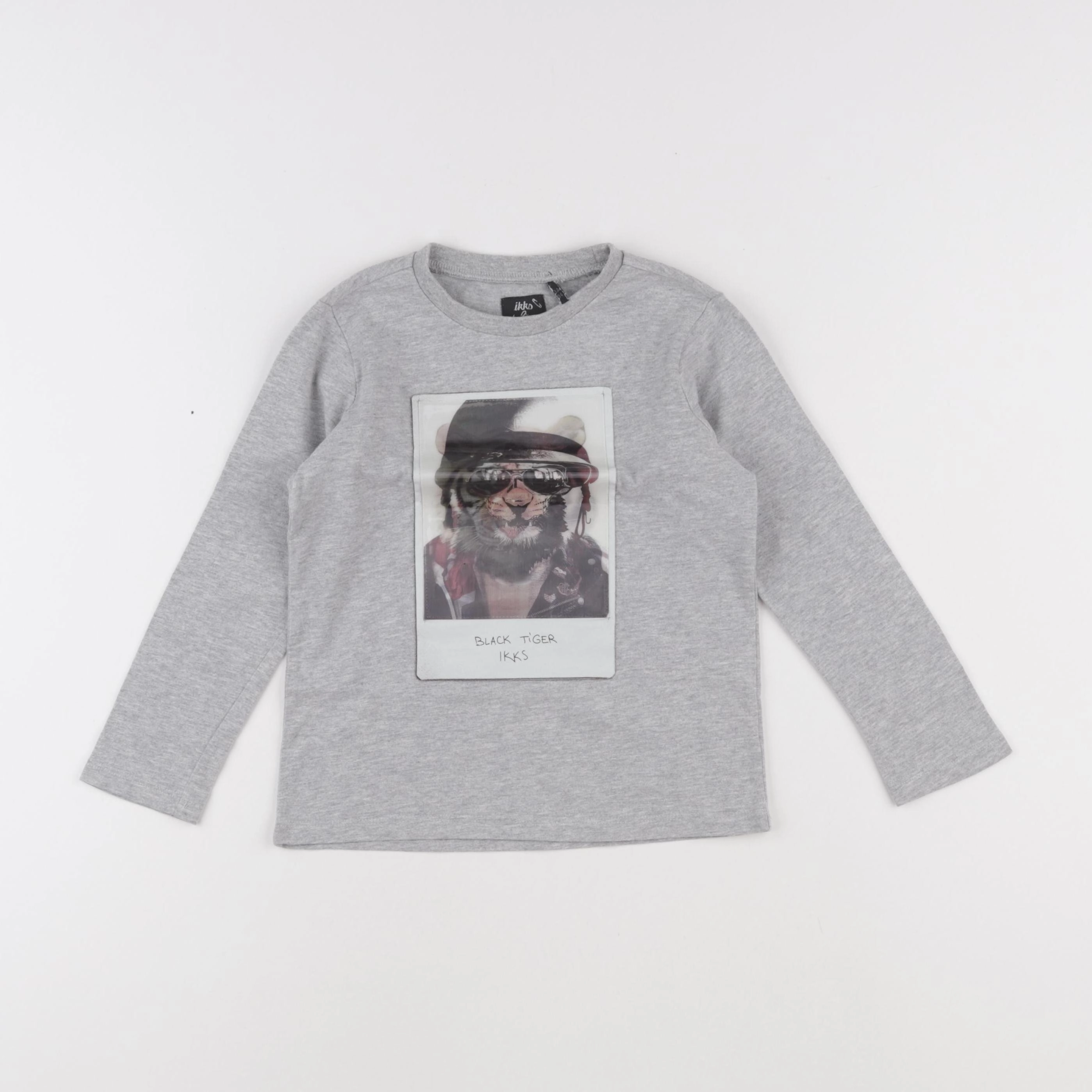 IKKS - tee-shirt gris - 3 ans
