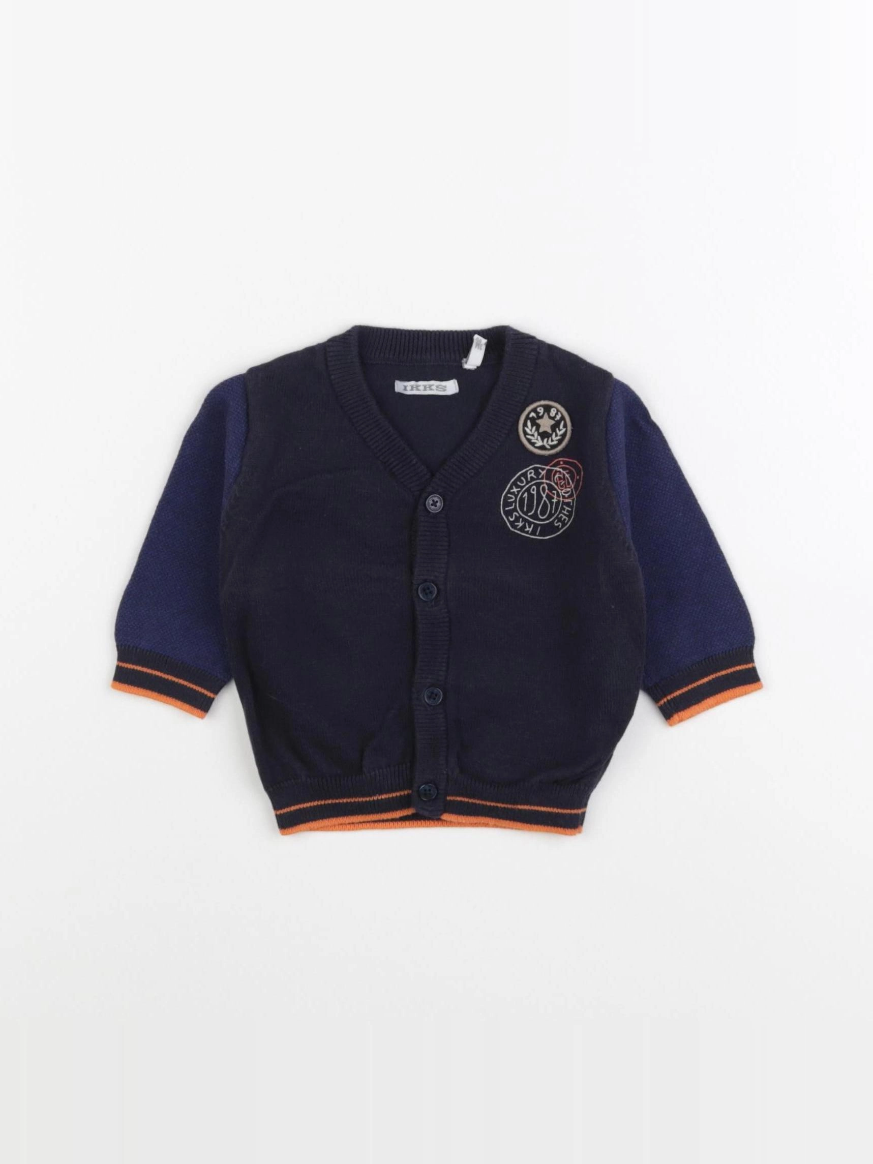 IKKS - gilet multicolore - 3 mois