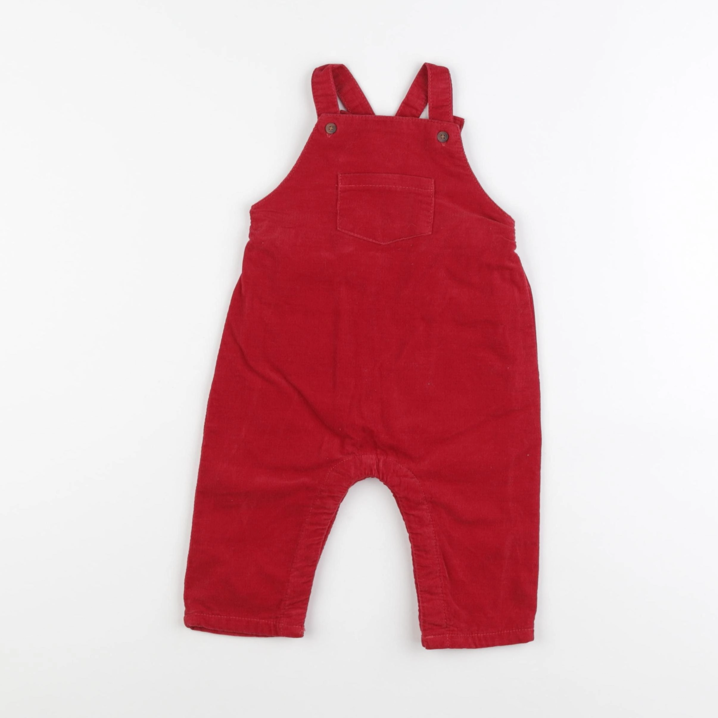 Boutchou - salopette rouge - 6 mois