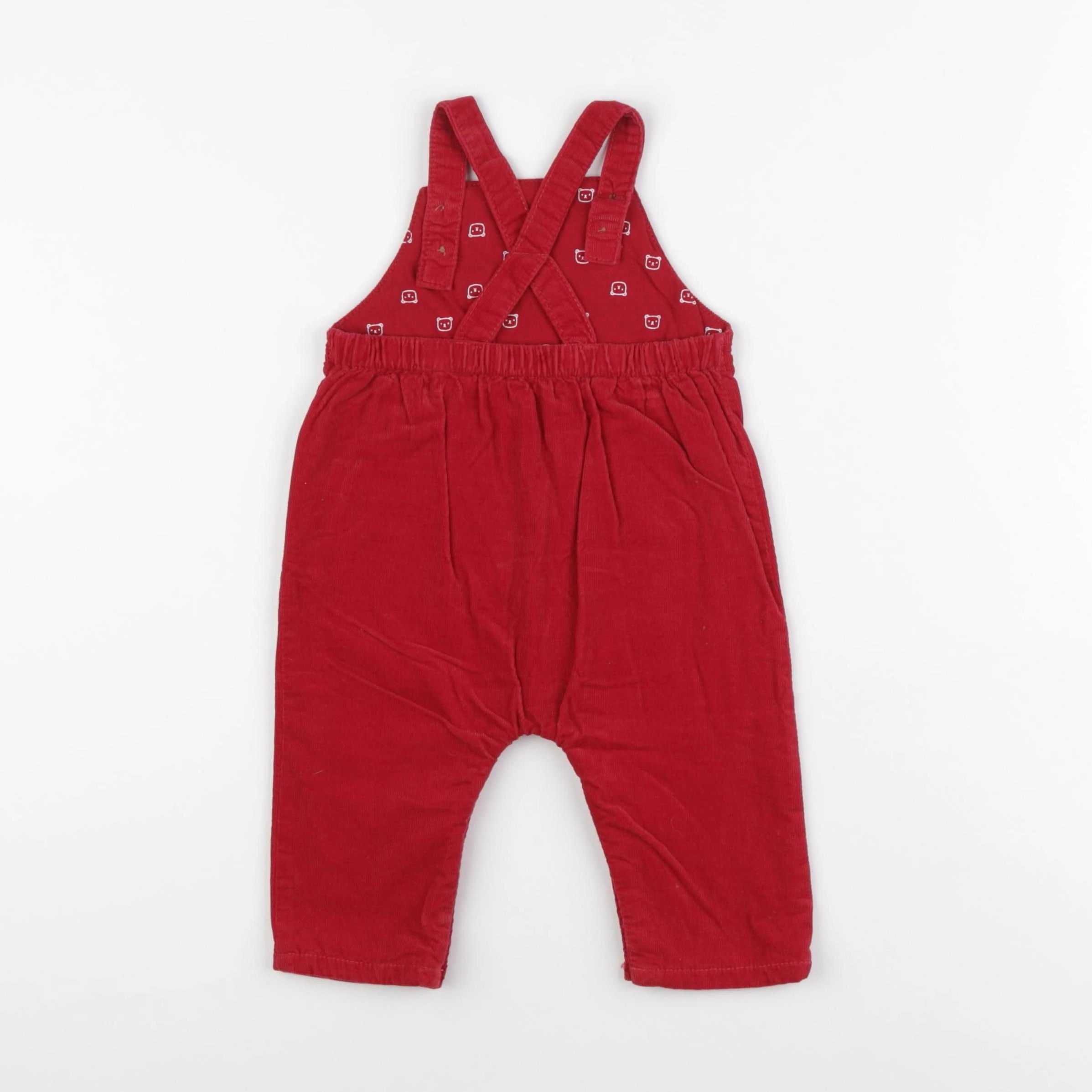 Boutchou - salopette rouge - 6 mois