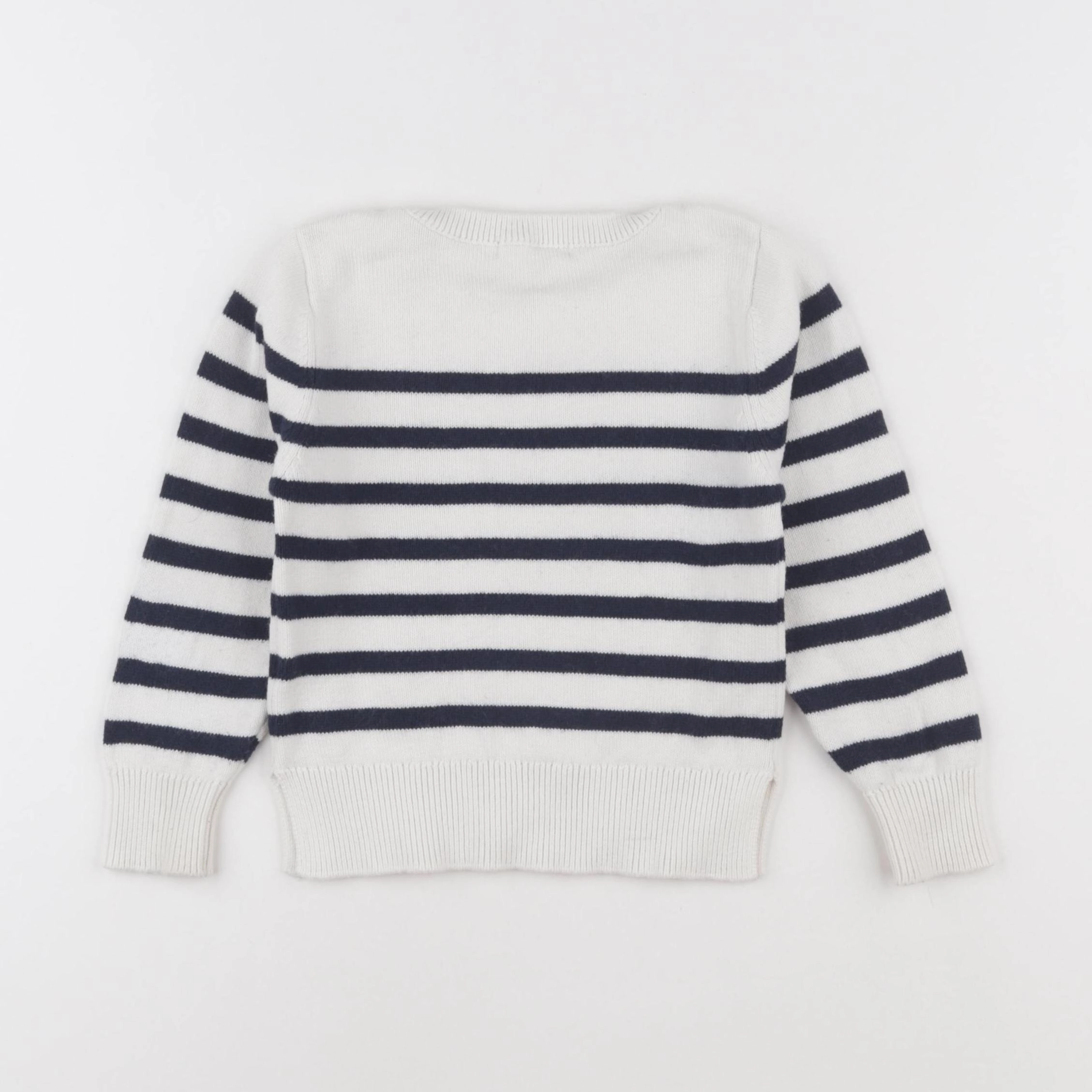Monoprix - pull blanc - 4 ans