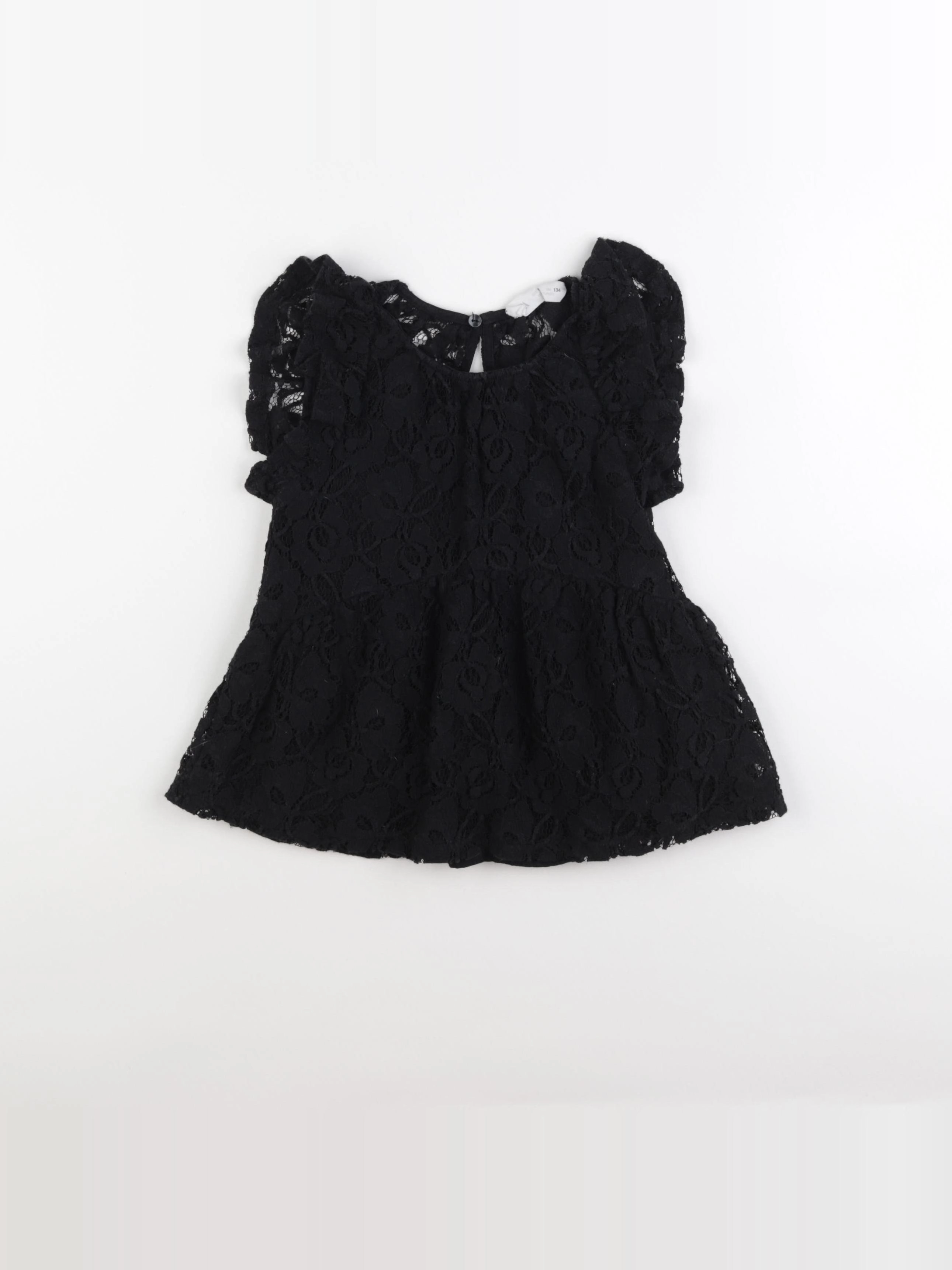 Zara - blouse noir - 9 ans