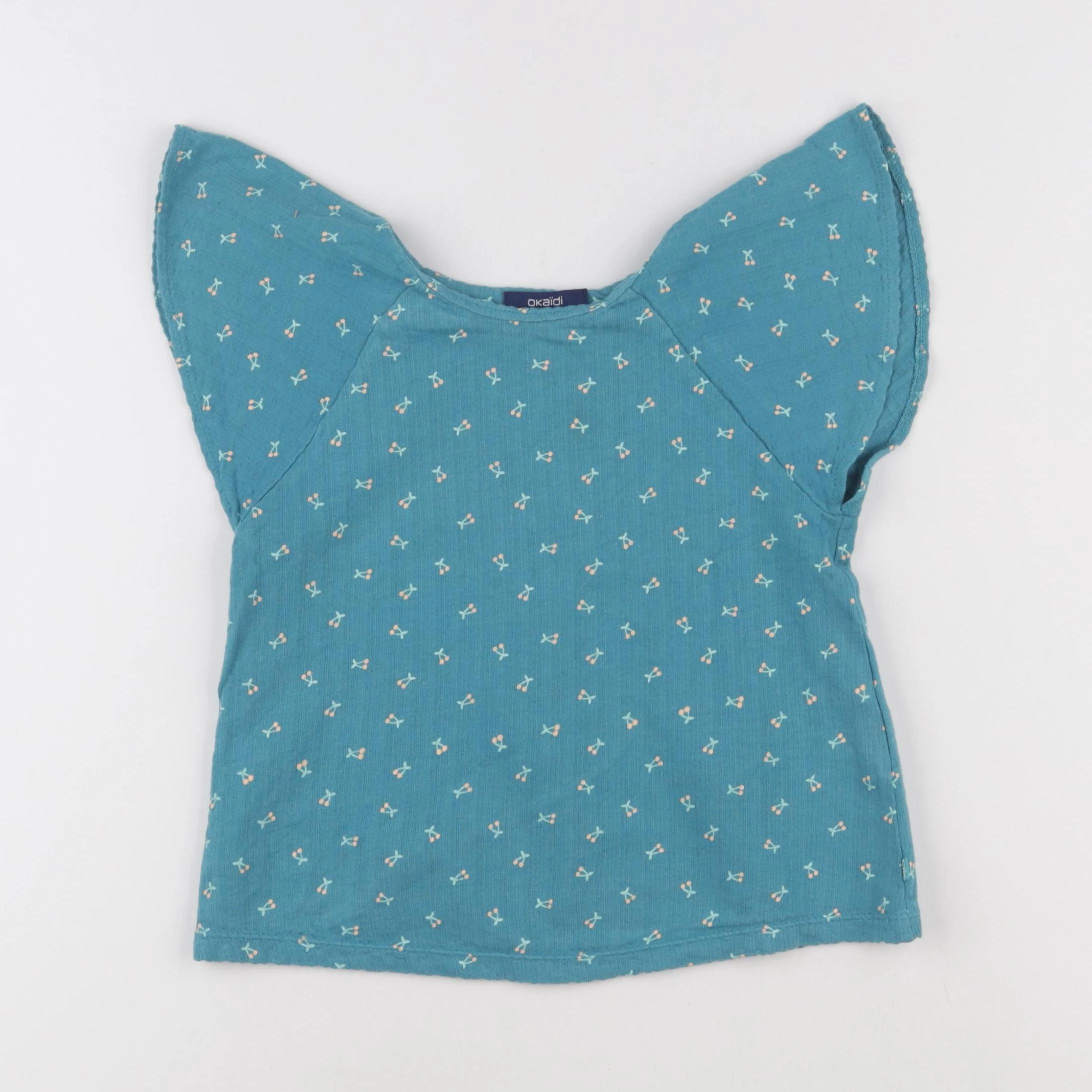Okaidi - tee-shirt bleu - 5 ans