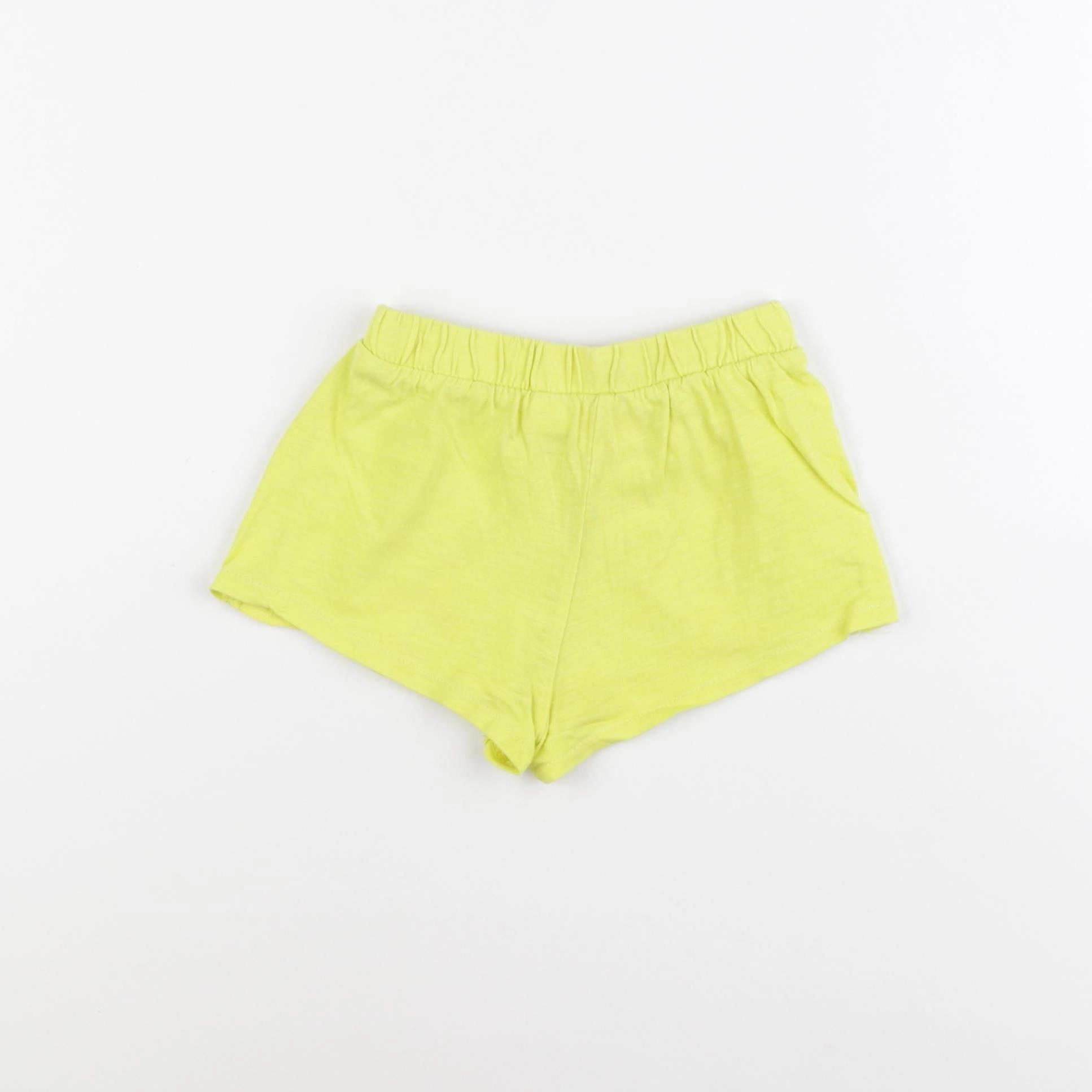 Zara - short jaune - 18/24 mois