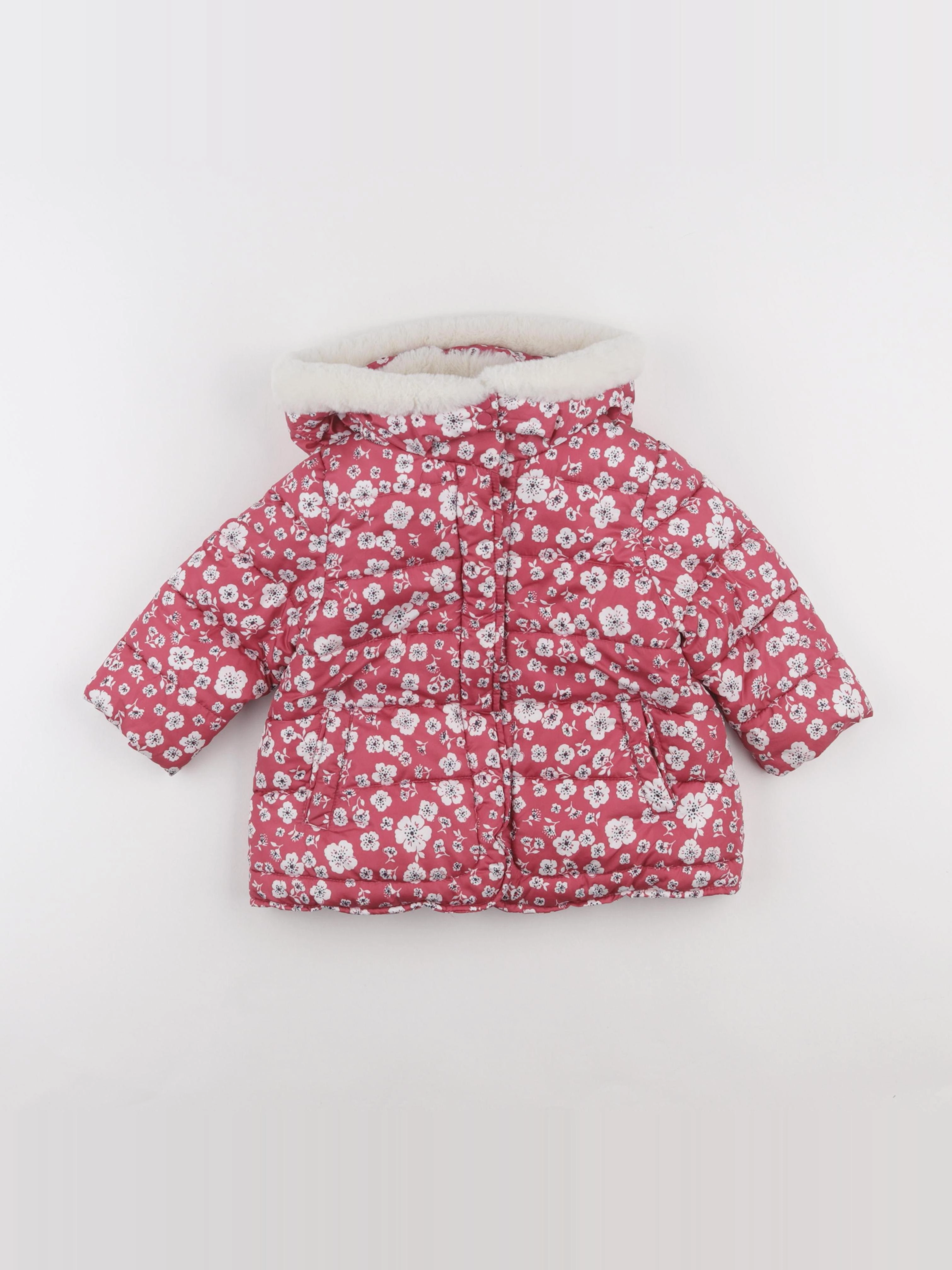 Boutchou - doudoune rose - 18 mois