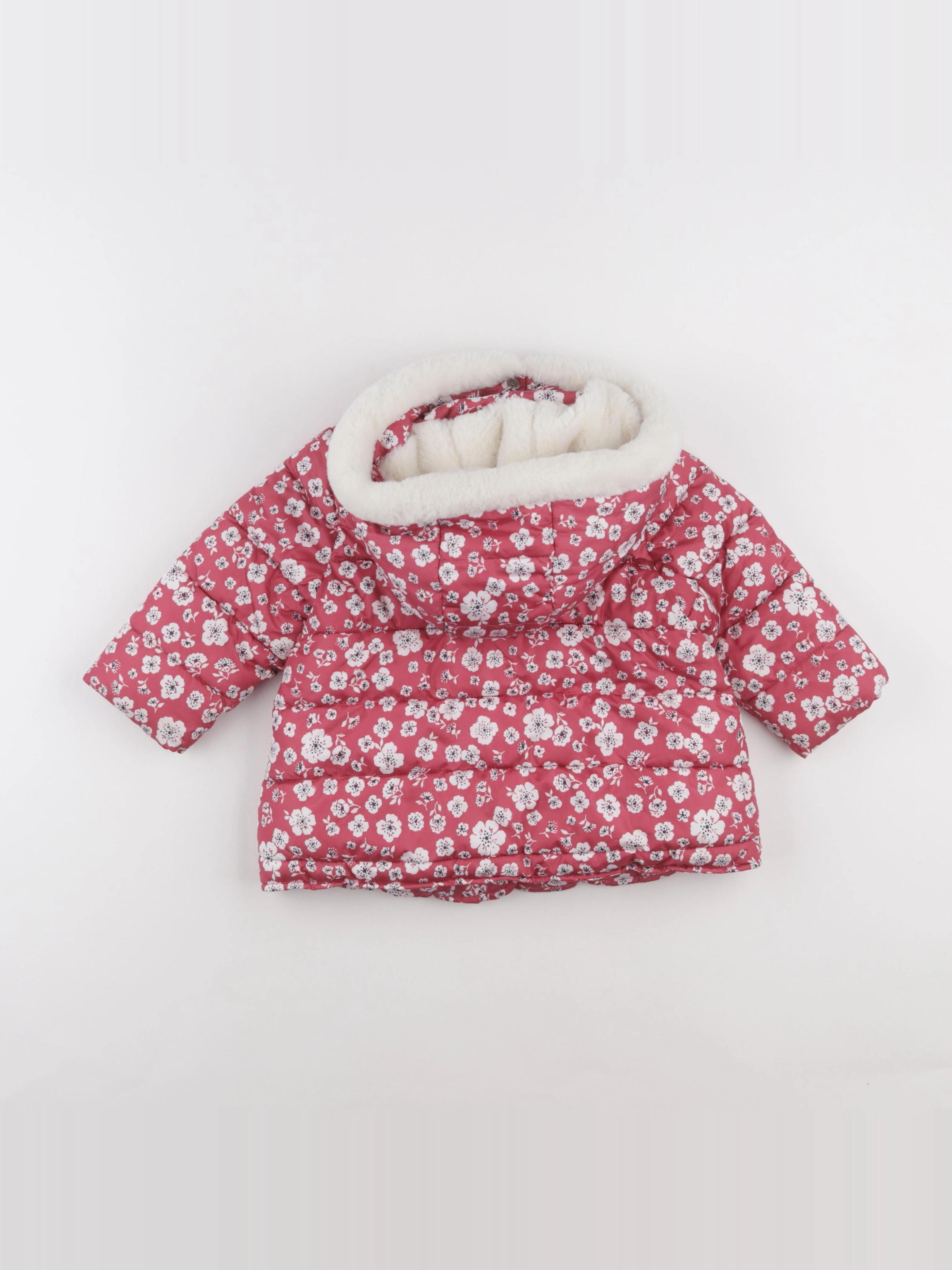 Boutchou - doudoune rose - 18 mois
