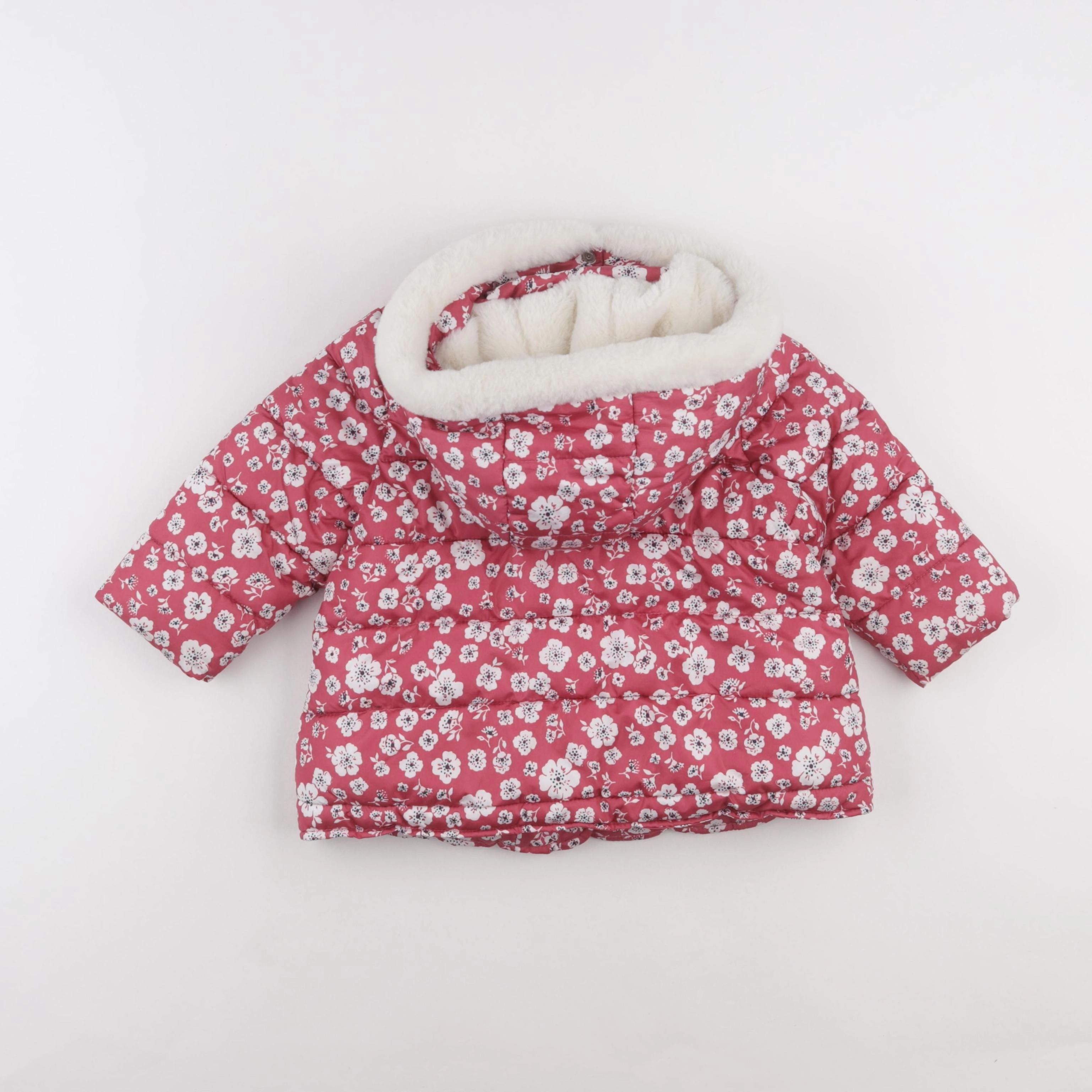 Boutchou - doudoune rose - 18 mois