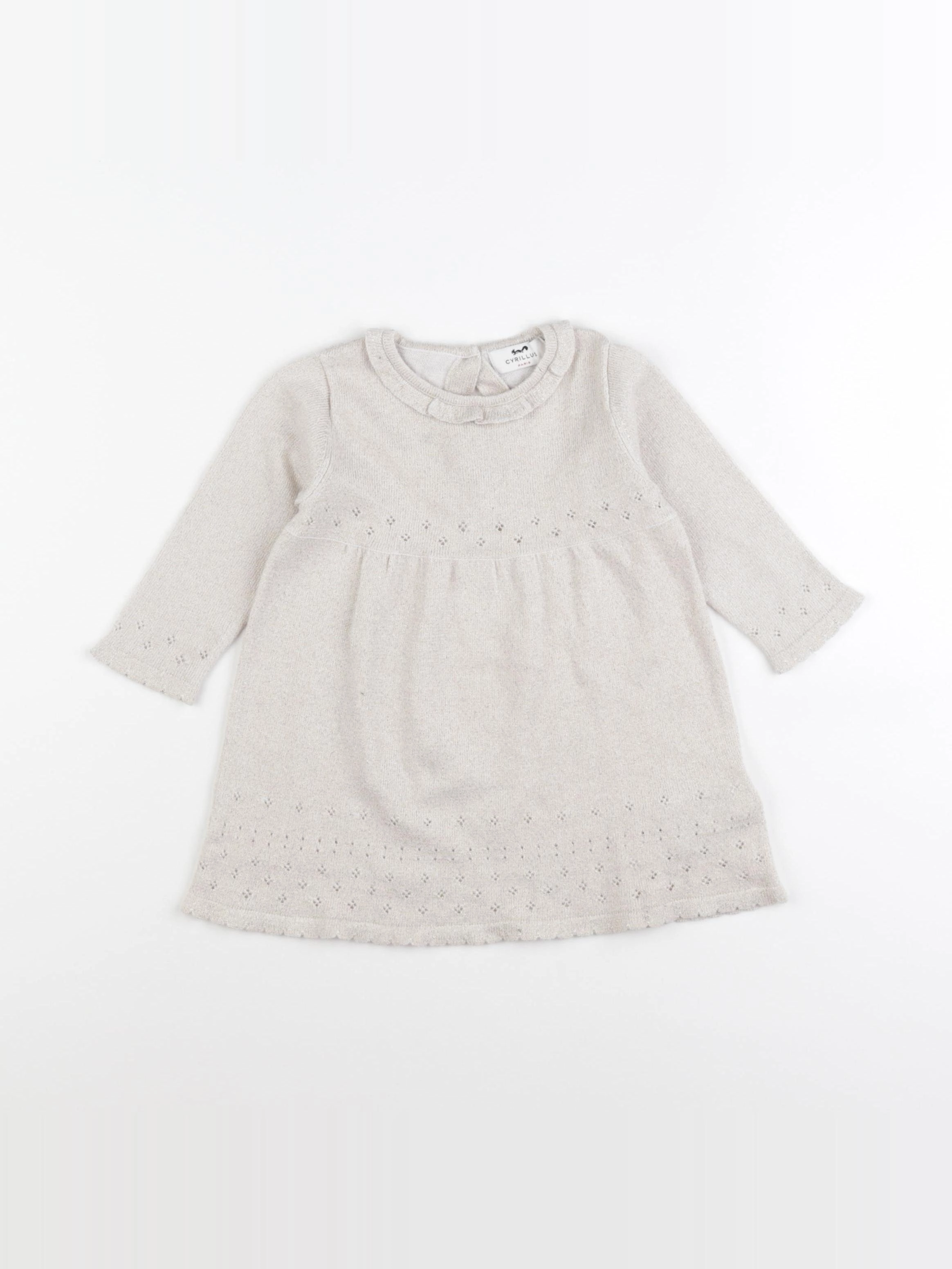 Cyrillus - robe or - 18 mois