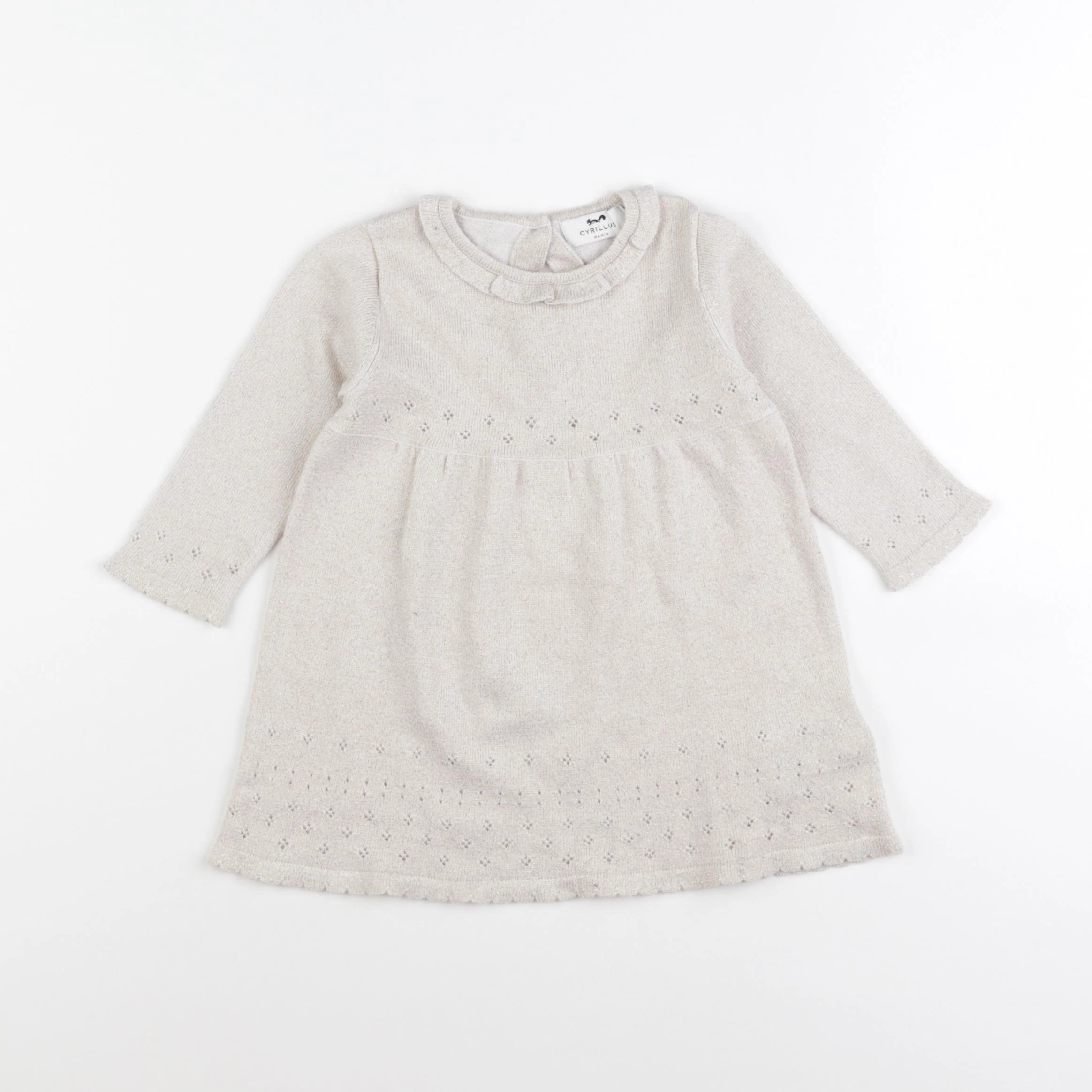 Cyrillus - robe or - 18 mois
