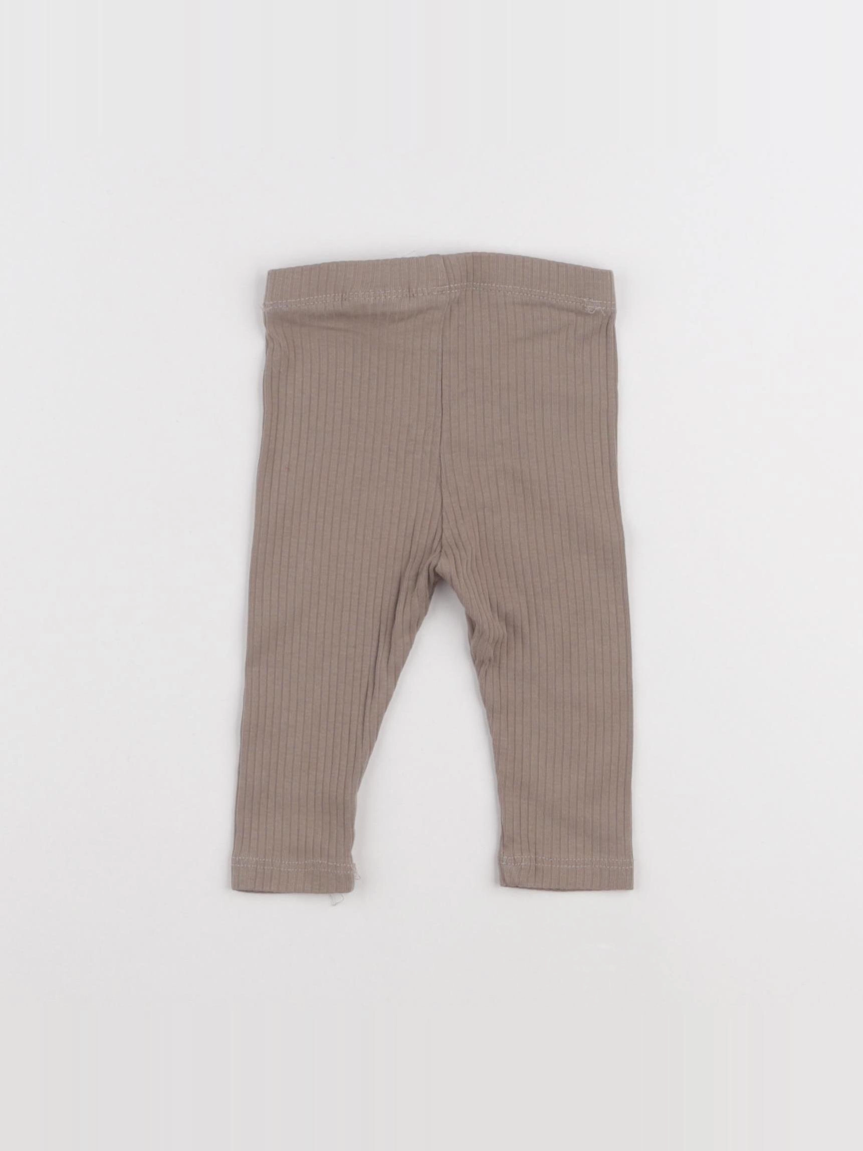 H&M - jogging marron - 3 mois