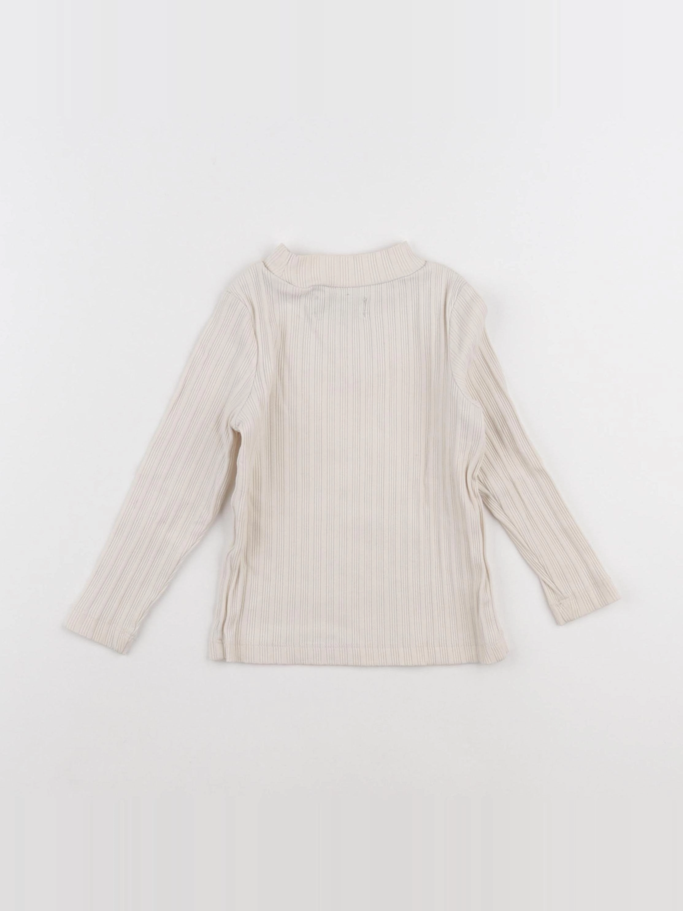 Monoprix - tee-shirt beige - 3 ans