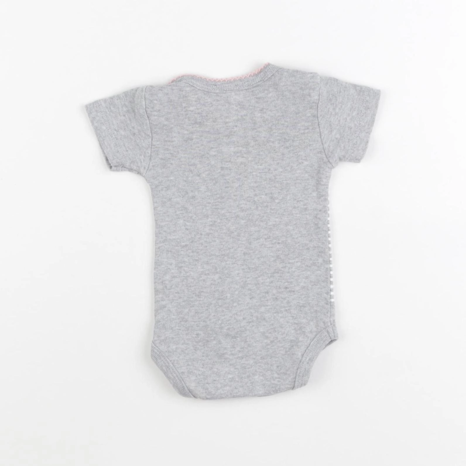 La Redoute - body gris - 1 mois