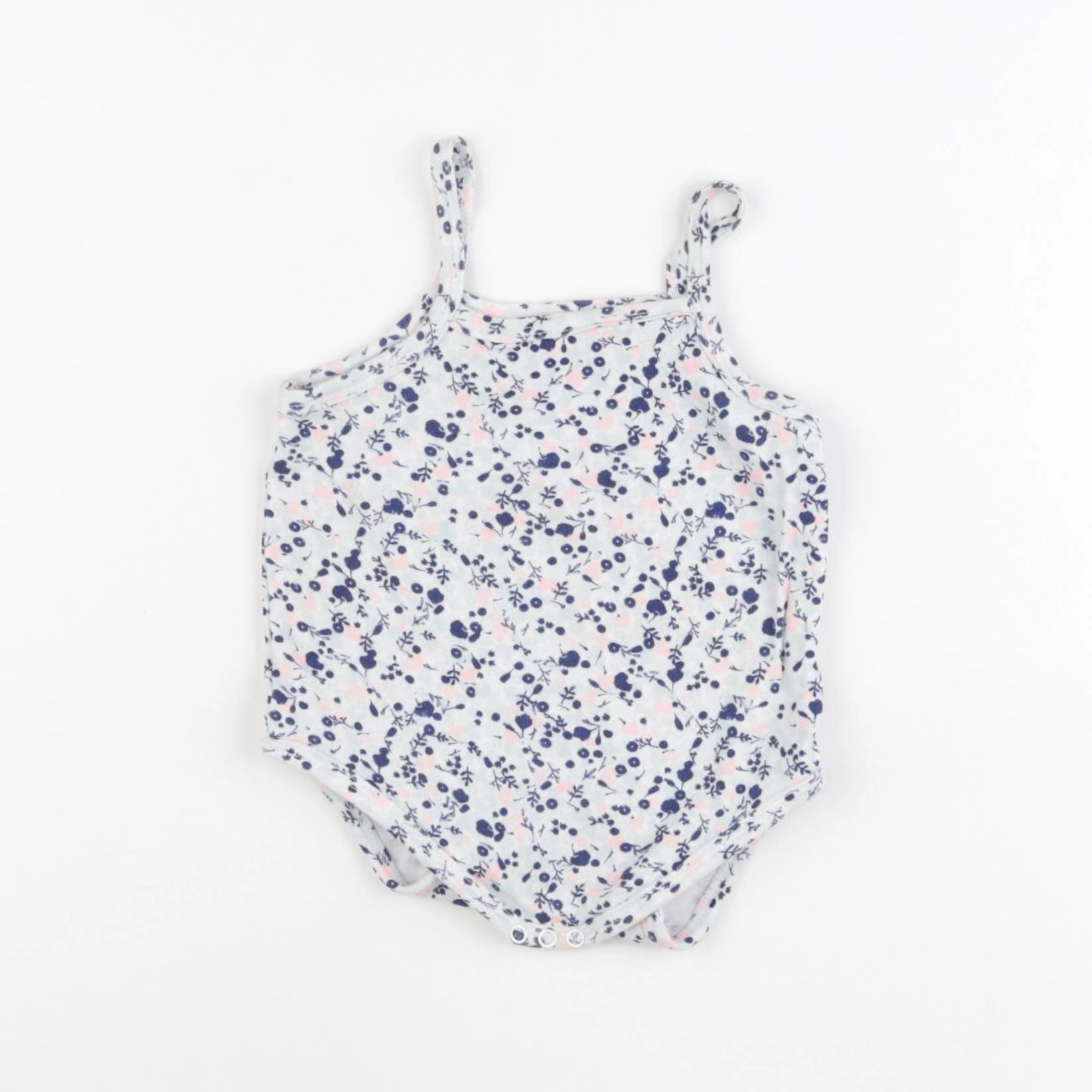 Vertbaudet - body bleu - 9 mois