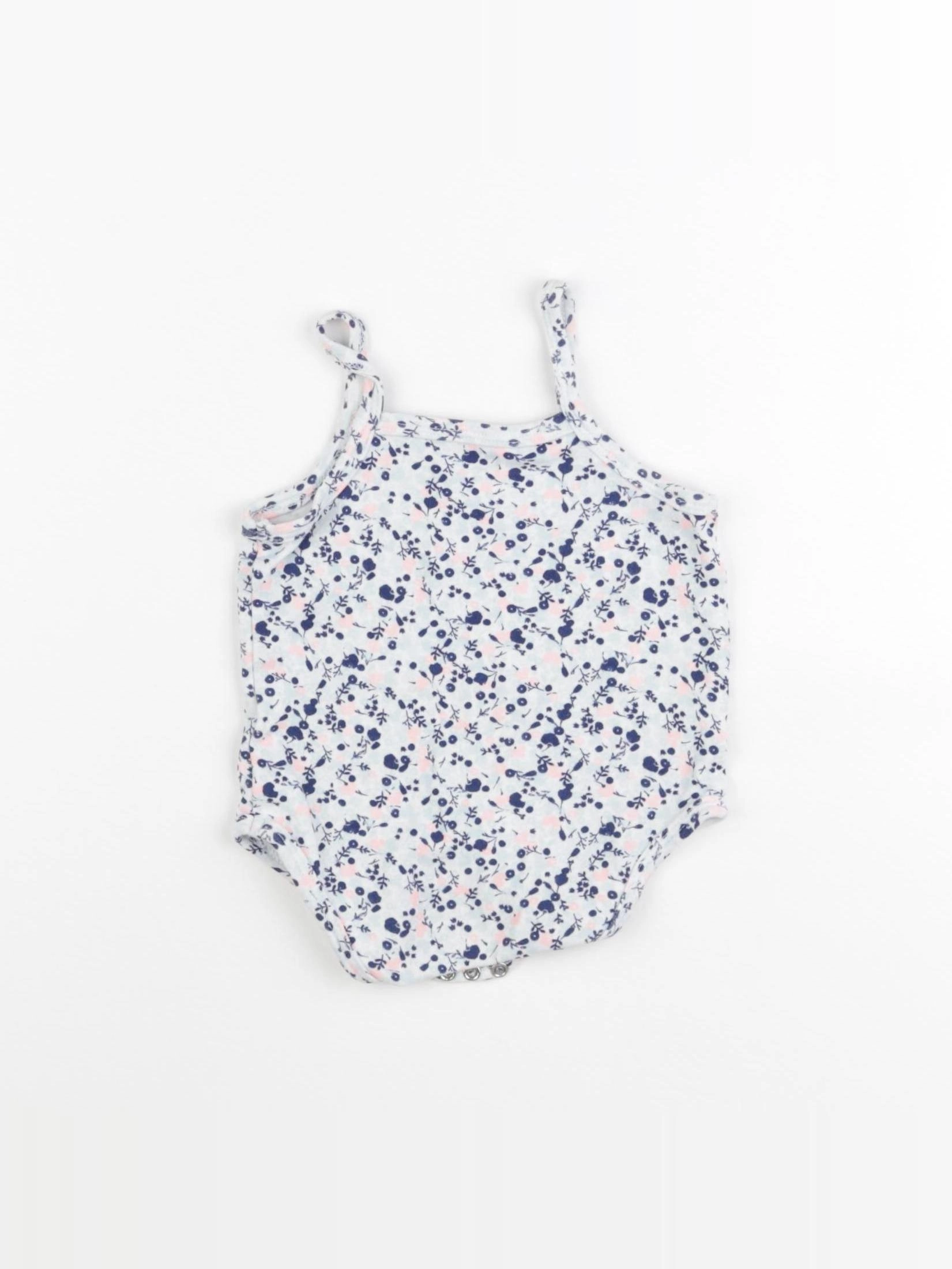 Vertbaudet - body bleu - 9 mois