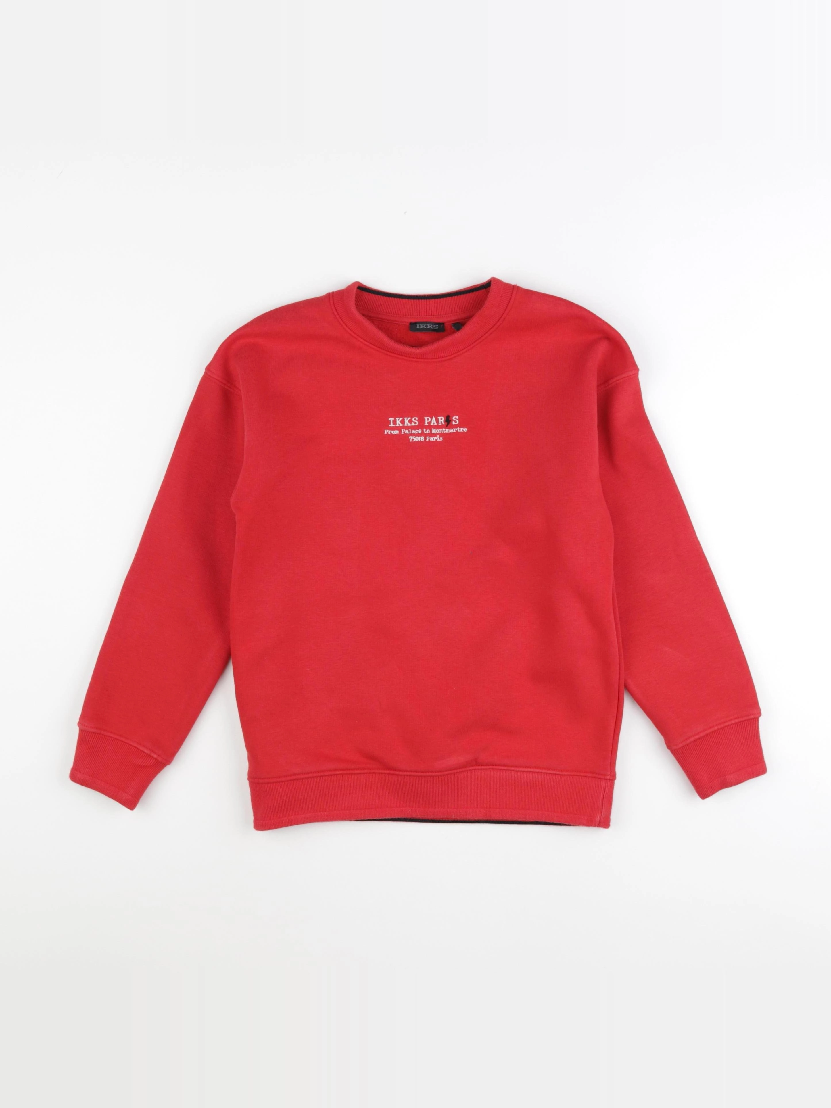 IKKS - sweat rose - 8 ans